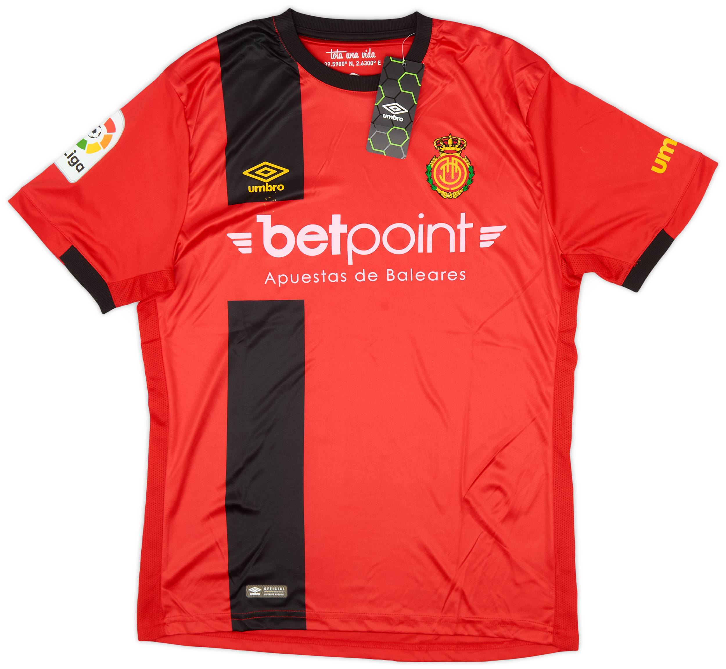 2018-19 Mallorca Home Shirt (L)