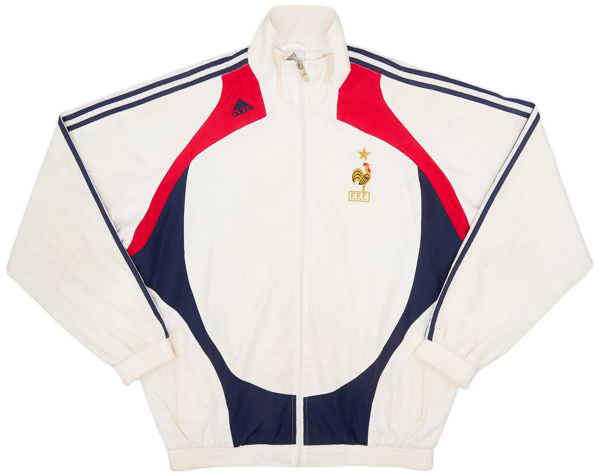 2008-09 France adidas Track Jacket - 5/10 - (XL)