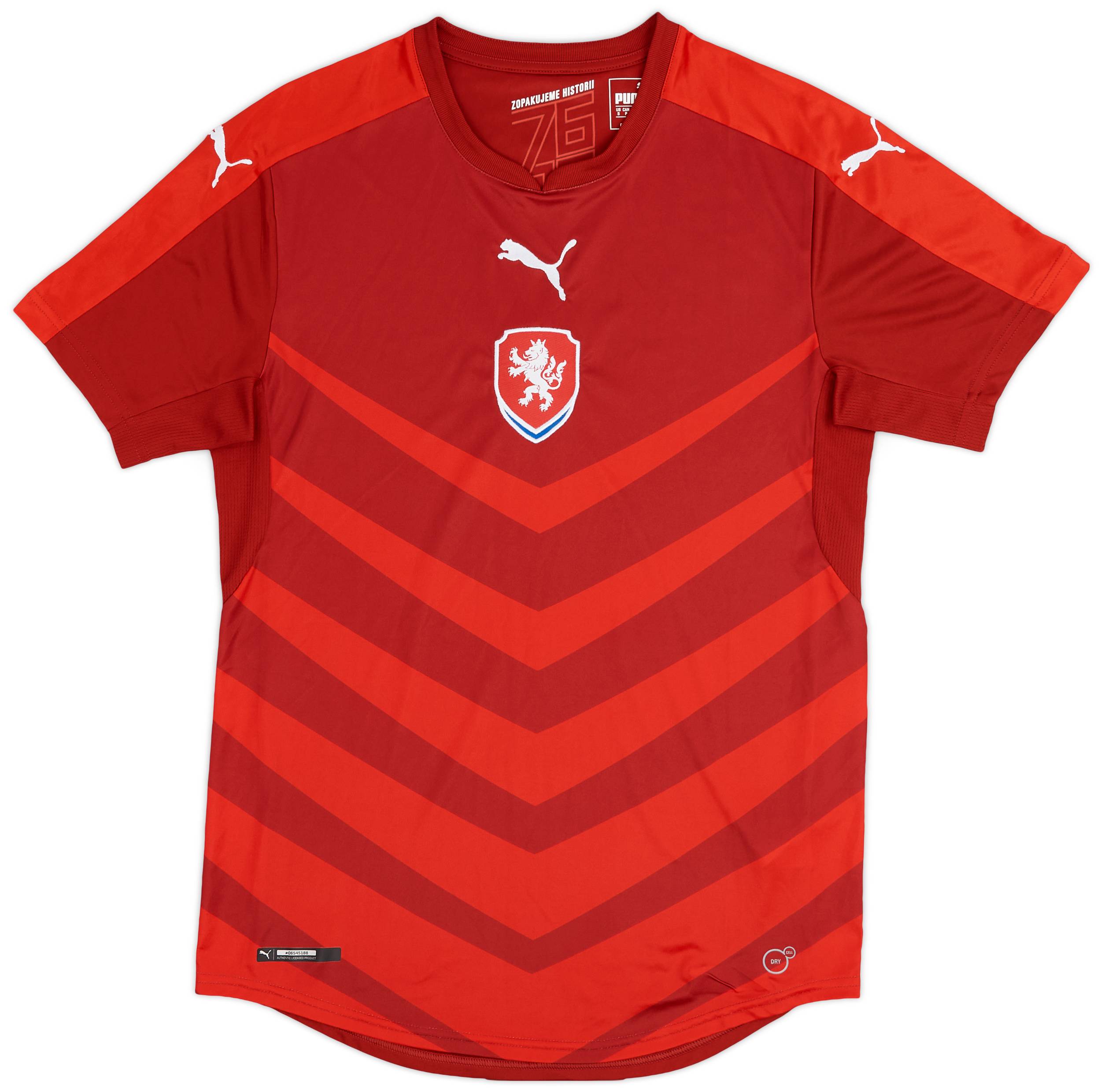 2016-18 Czech Republic Home Shirt - 10/10 - (S)
