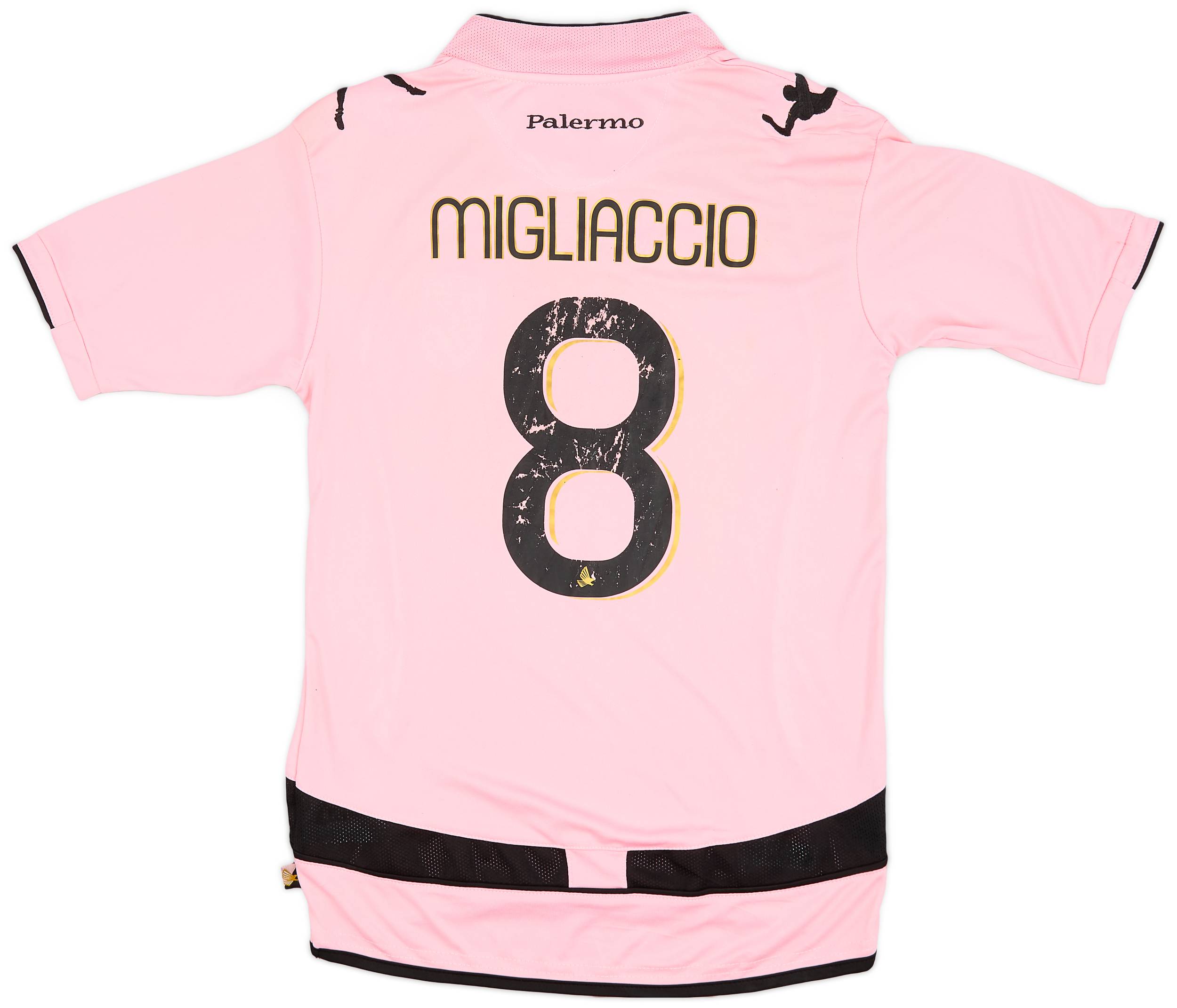 2010-11 Palermo Home Shirt Migliaccio #8 - 7/10 - (S)
