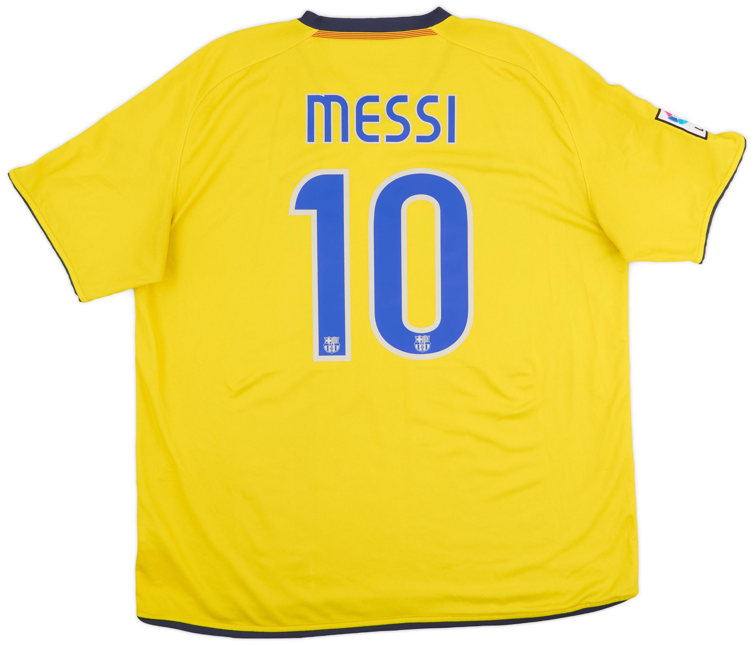 2008-10 Barcelona Away Shirt Messi #10 - 8/10 - (XXL)