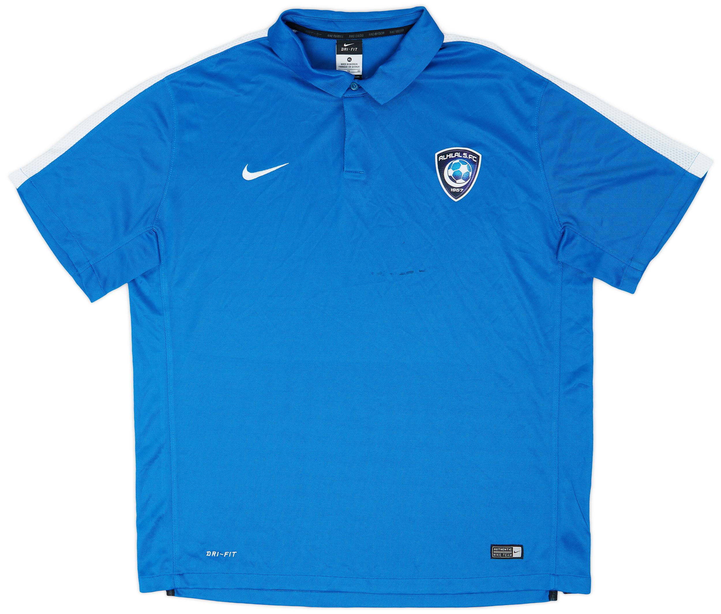 2015 16 Al Hilal Nike Polo Shirt 5 10 XL