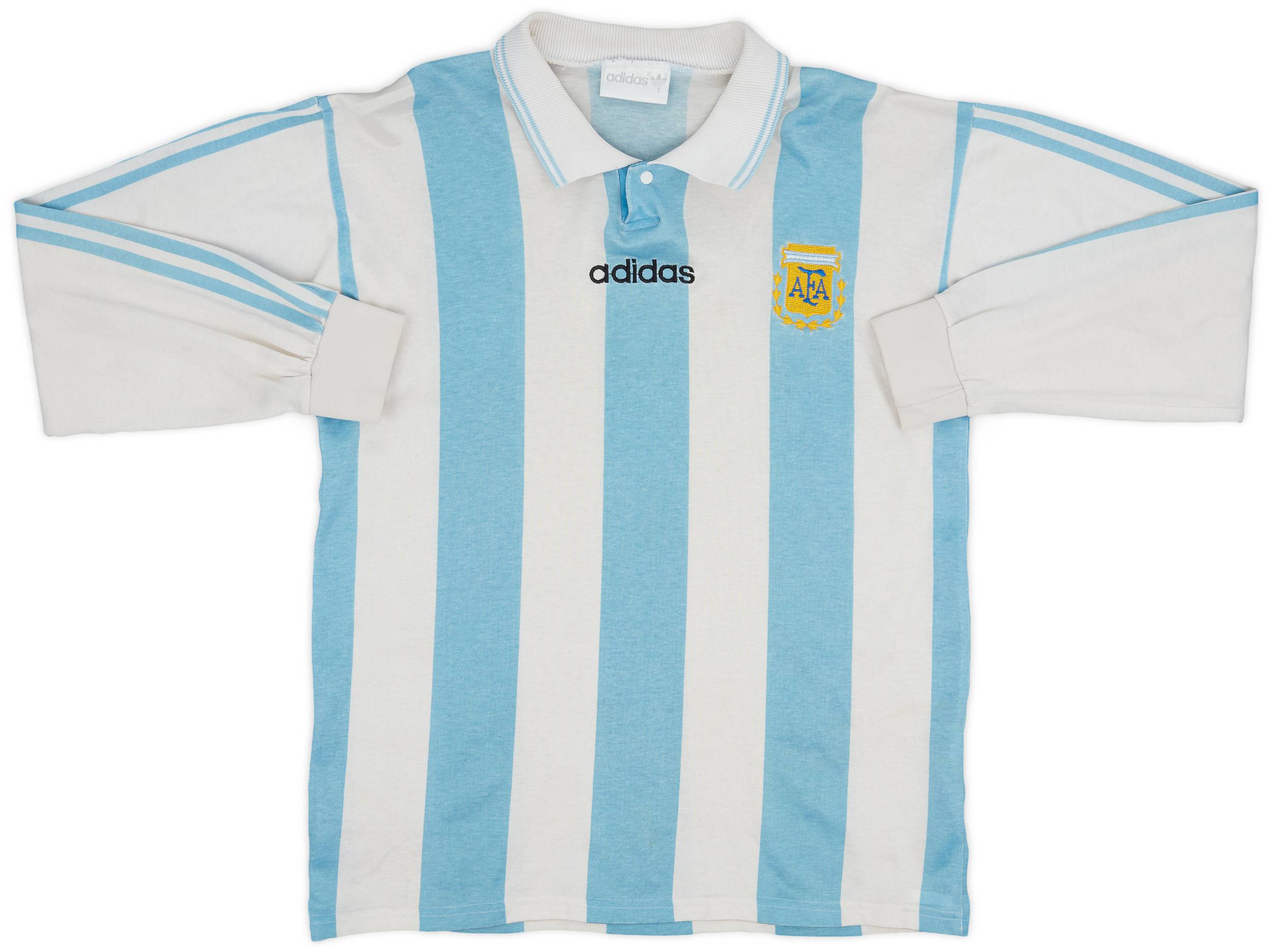 1994 Argentina Home L/S Shirt - 7/10 - (M)
