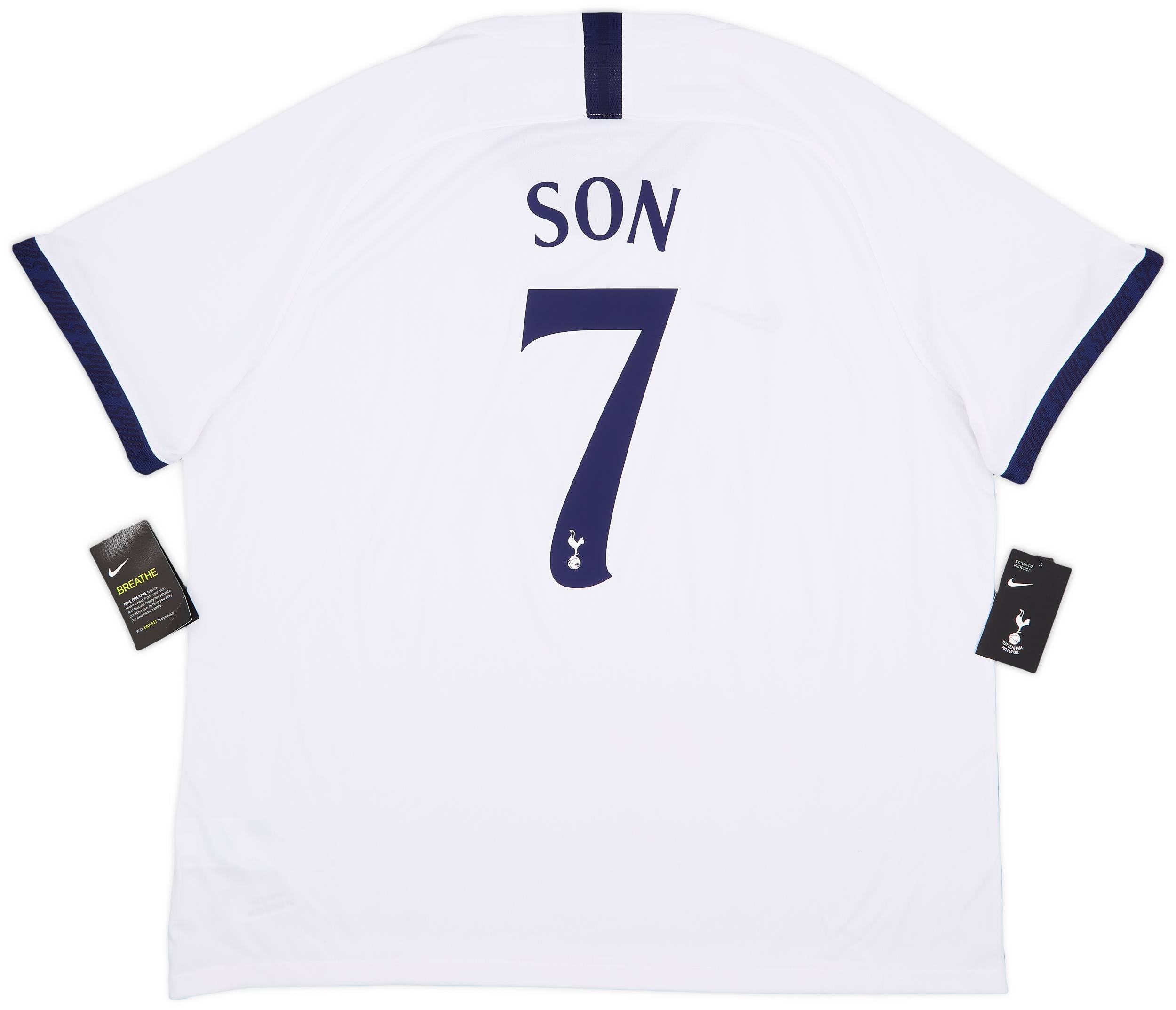2019-20 Tottenham Home Shirt Son #7 (3XL)