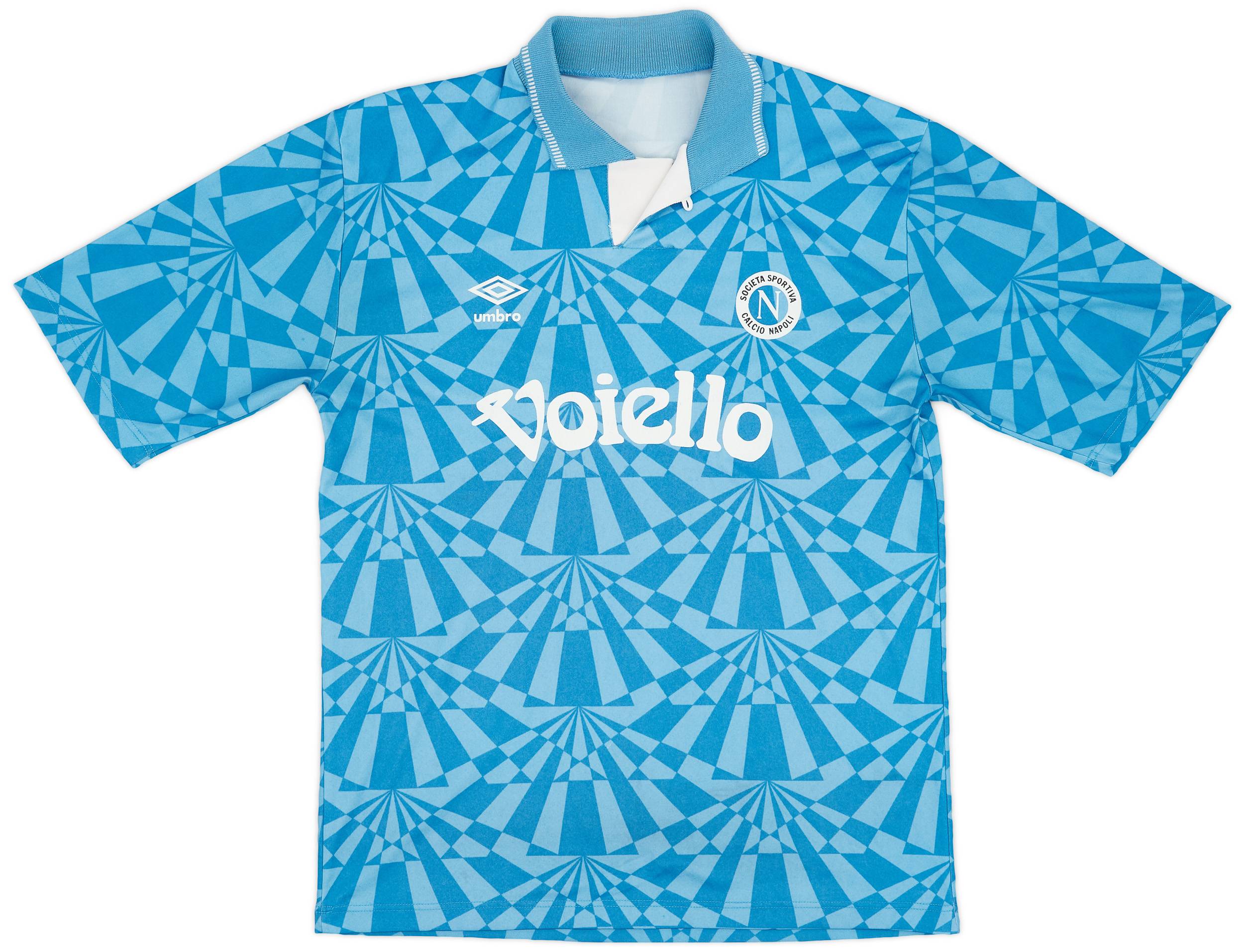 1991-93 Napoli Home Shirt - 6/10 - (M)