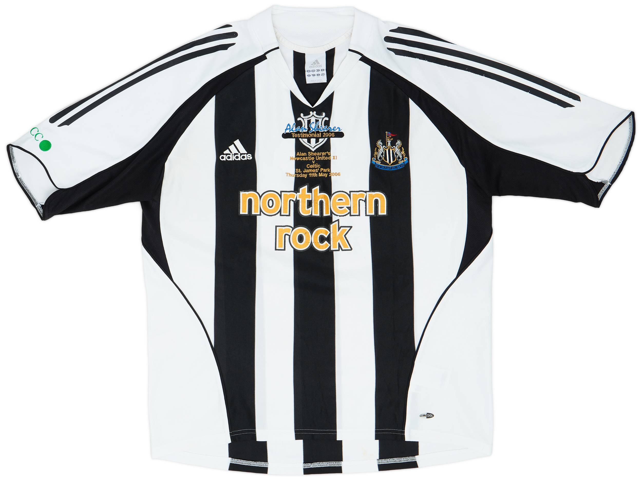 2006 Newcastle 'Alan Shearer Testimonial' Home Shirt - 7/10 - (L)