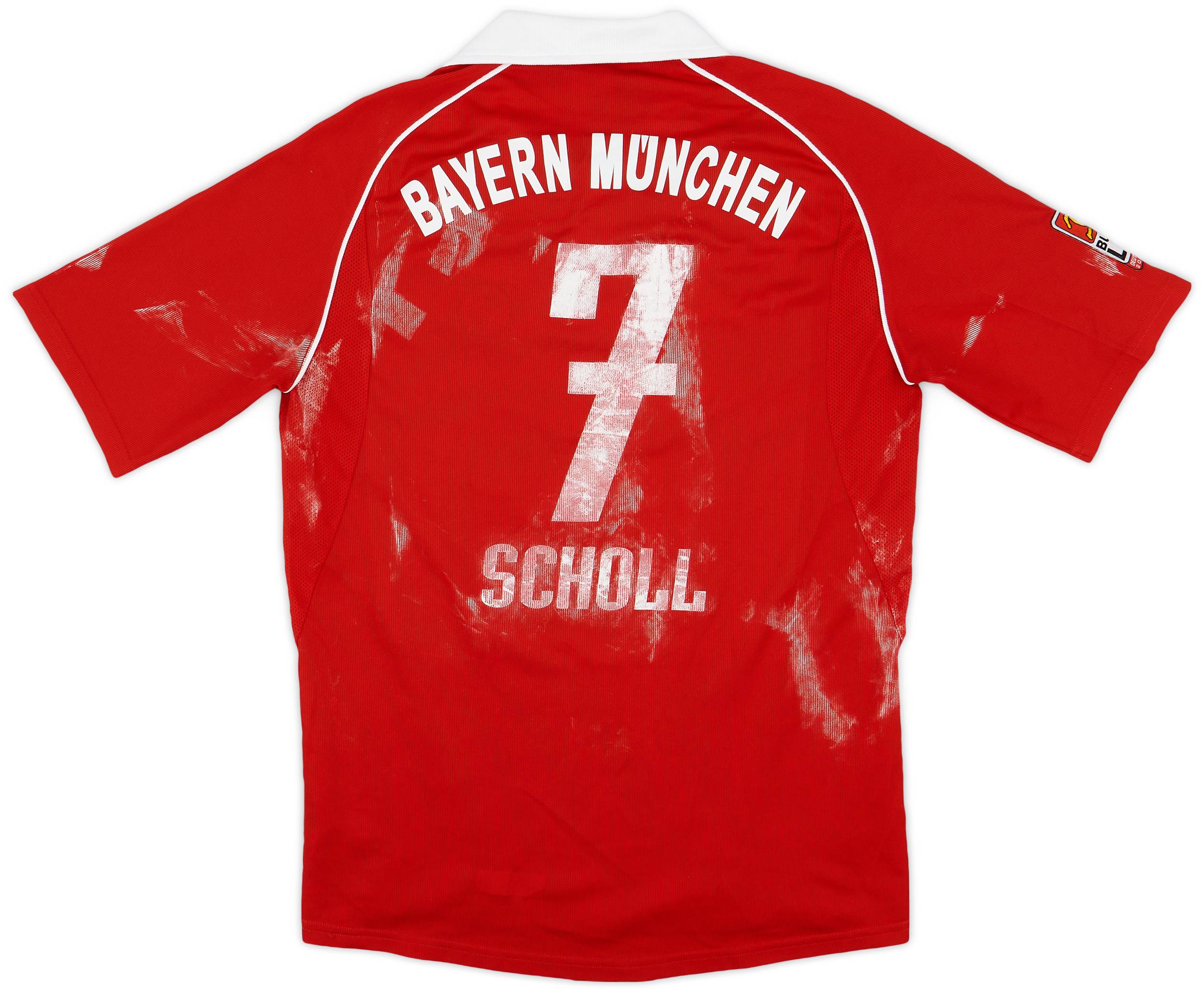 2005-06 Bayern Munich Home Shirt Scholl #7 - 4/10 - (S)