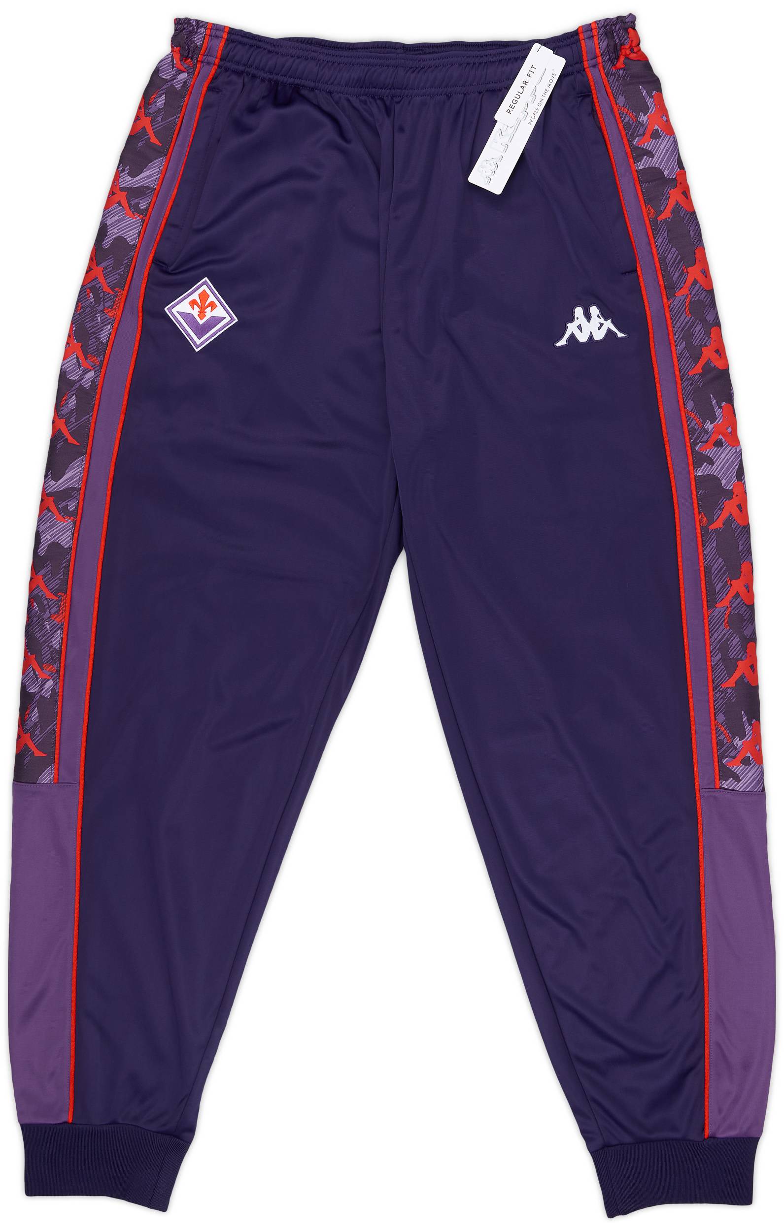 Red kappa track pants deals