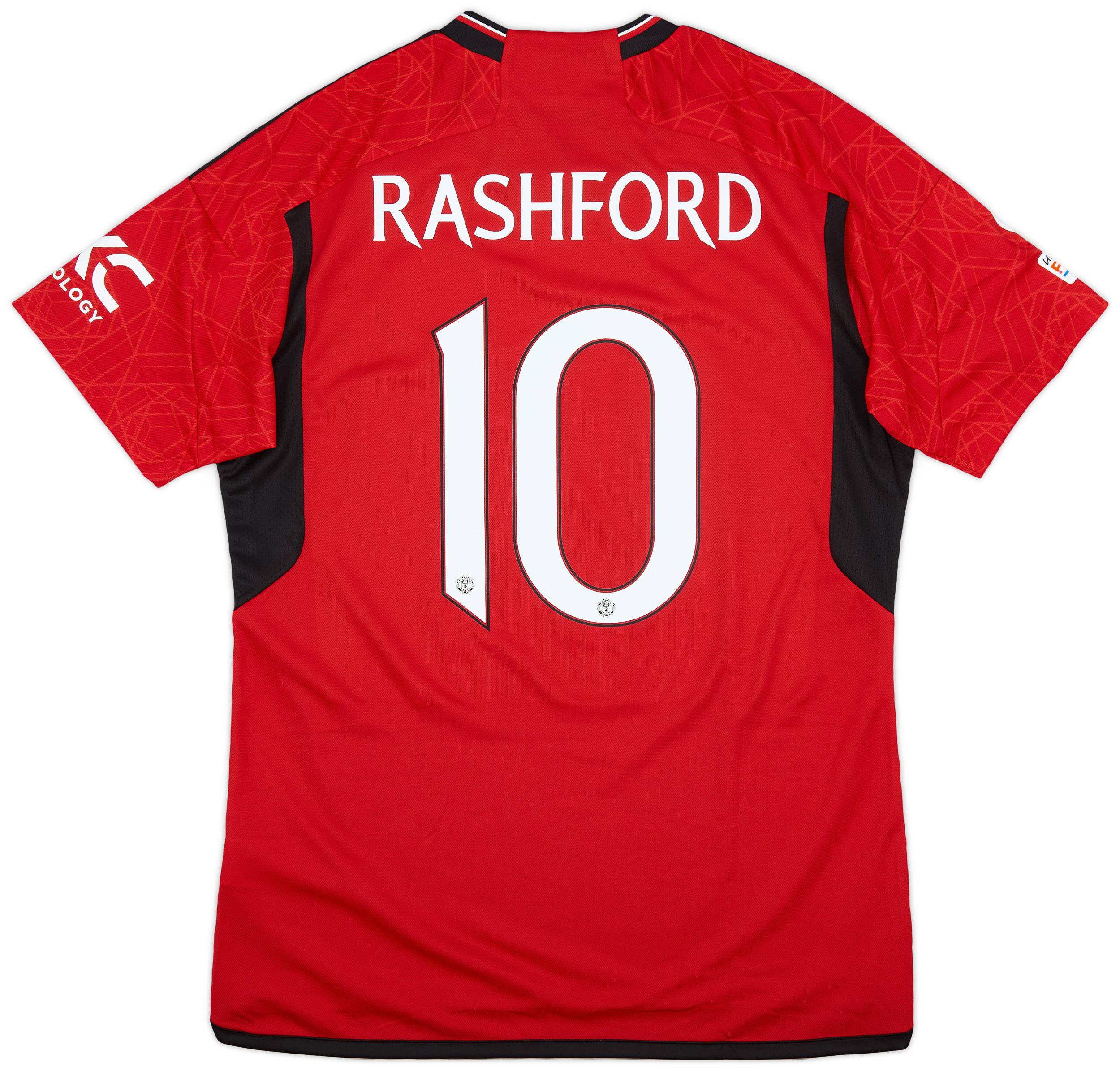2023-24 Manchester United Home Shirt Rashford #10 (L)