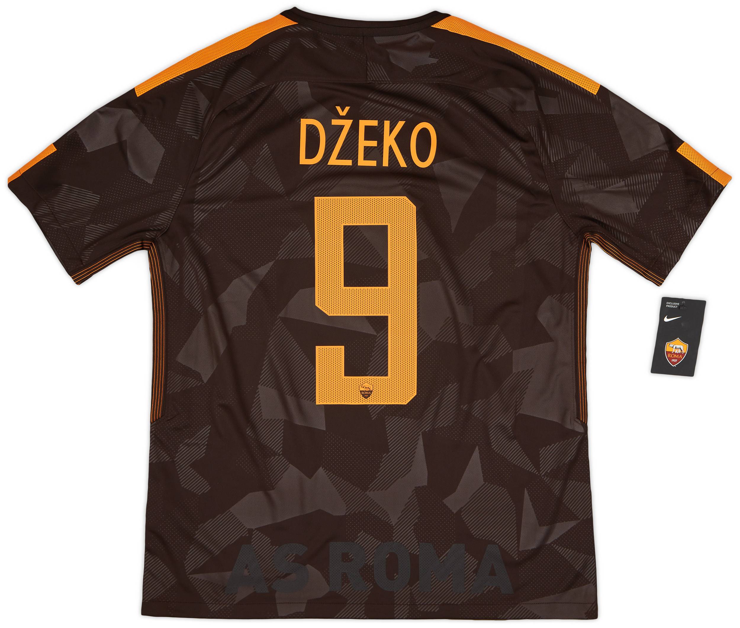 2017-18 Roma Third Shirt Dzeko #9 (L)