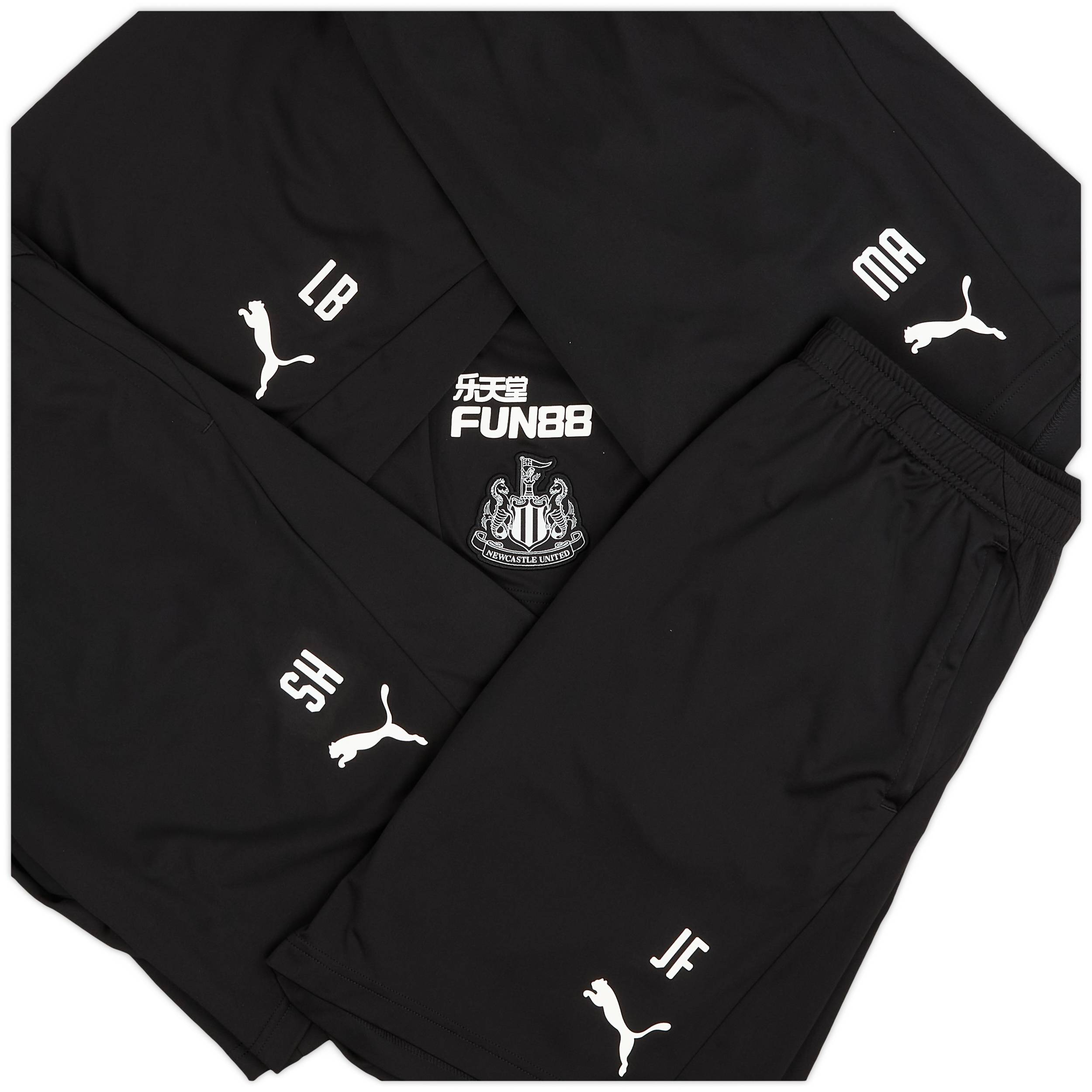 2019-20 Newcastle Staff Issue Training Shorts - 5/10