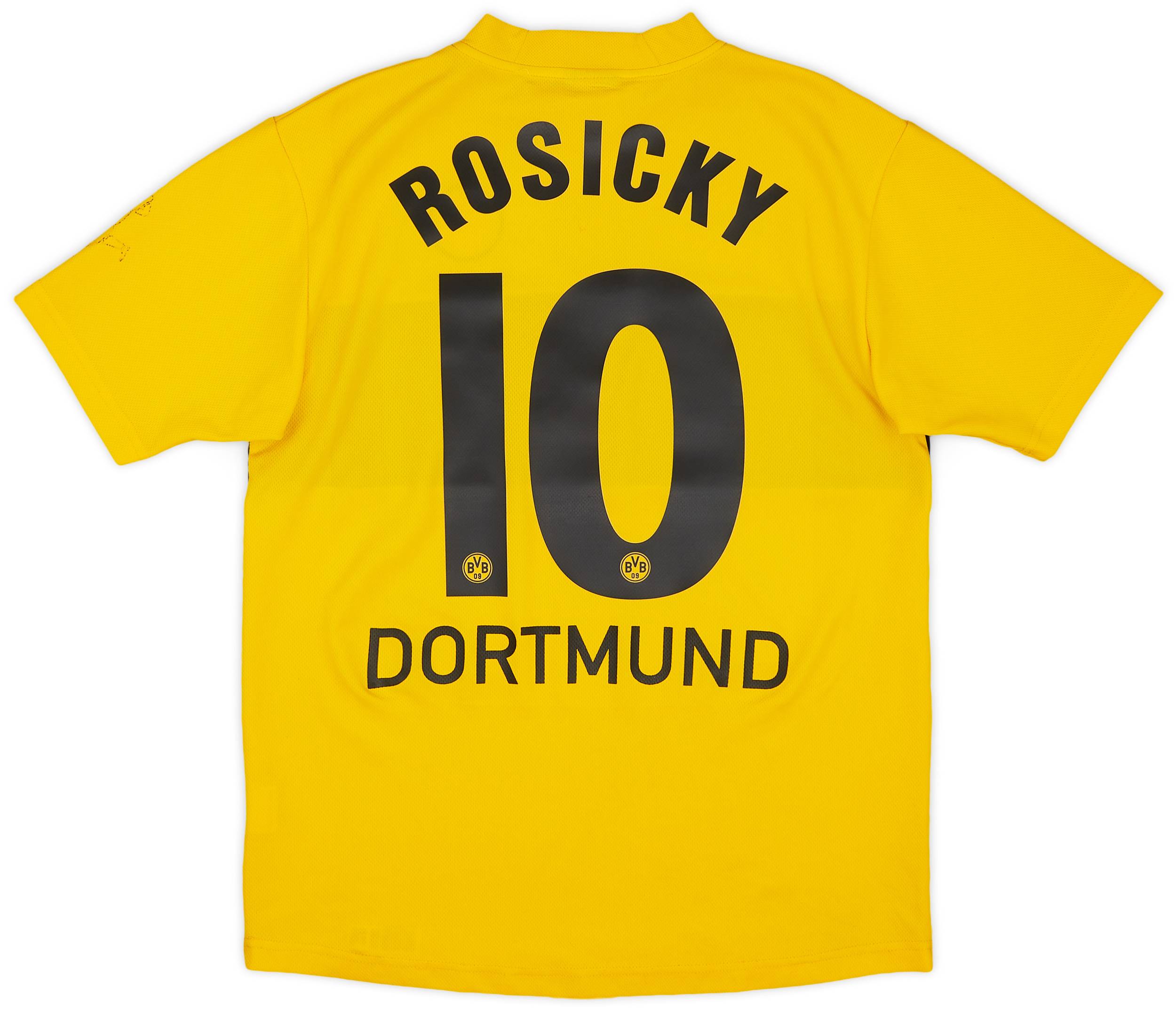 2002-03 Borussia Dortmund Home Shirt Rosicky #10 - 6/10 - (M)