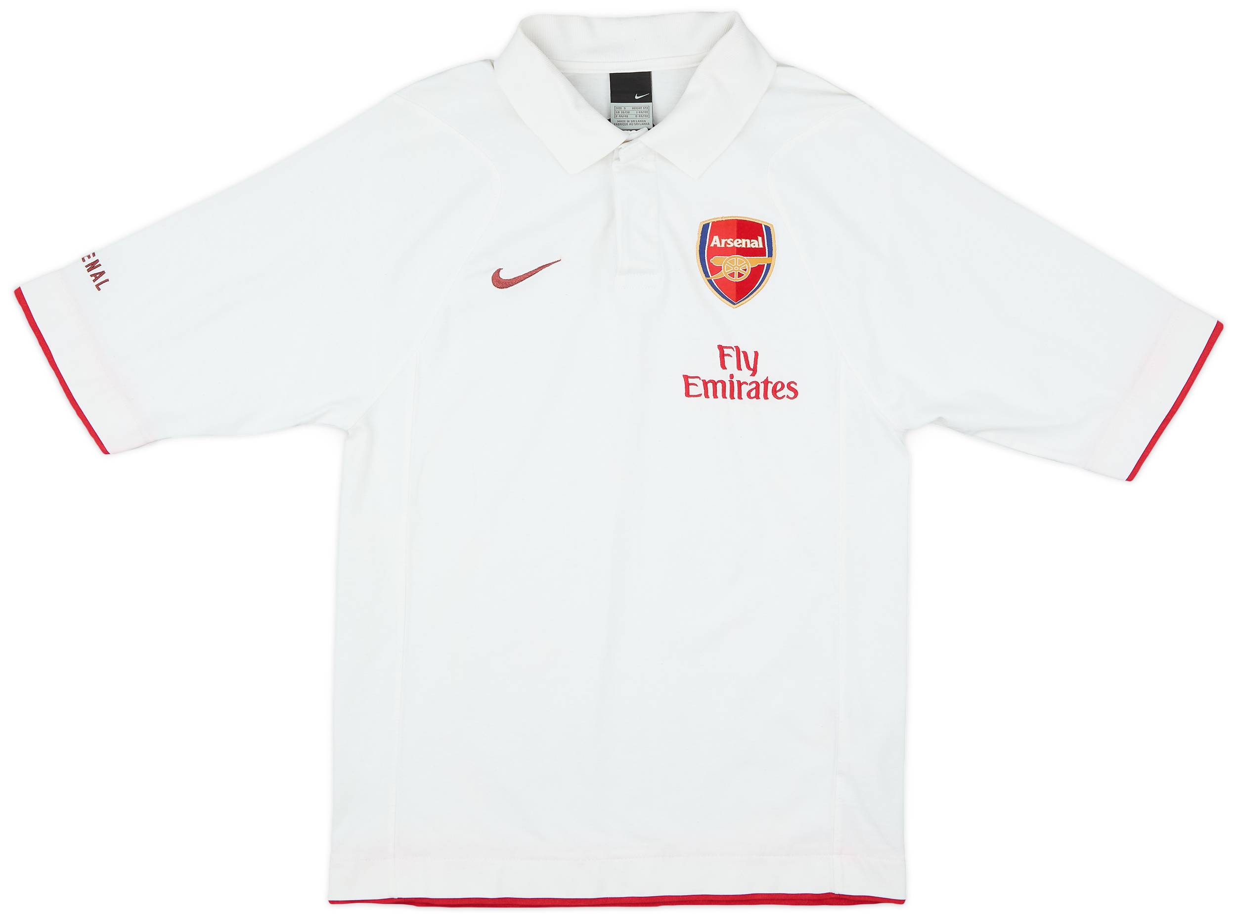 2006-07 Arsenal Nike Polo Shirt - 9/10 - (S)