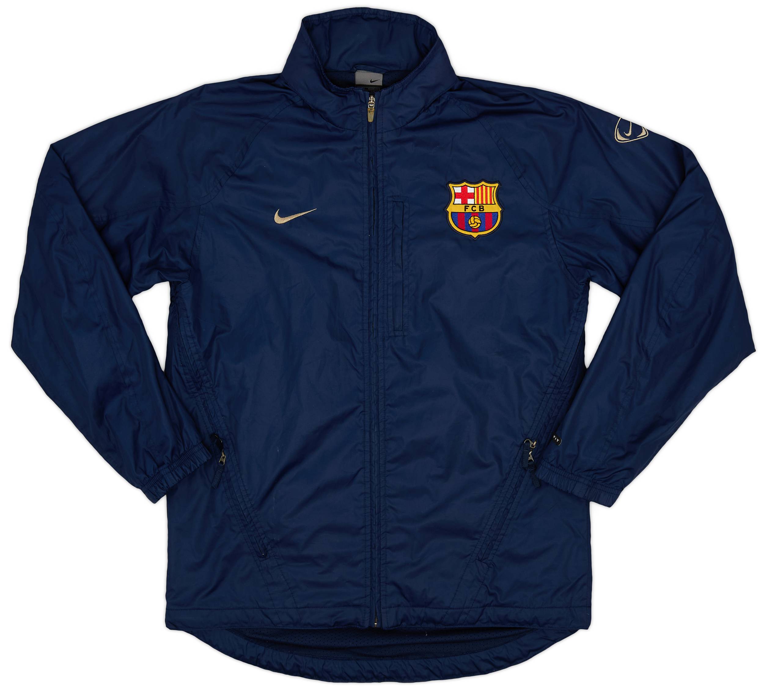 1999 00 Barcelona Nike Rain Jacket 9 10 S