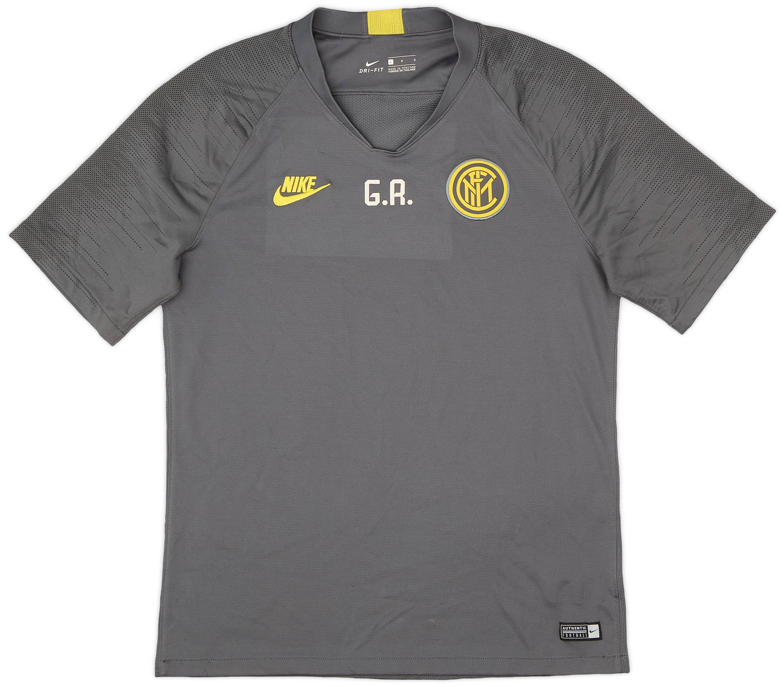 2019-20 Inter Milan Staff Issue Nike Training Shirt 7/10 (L)
