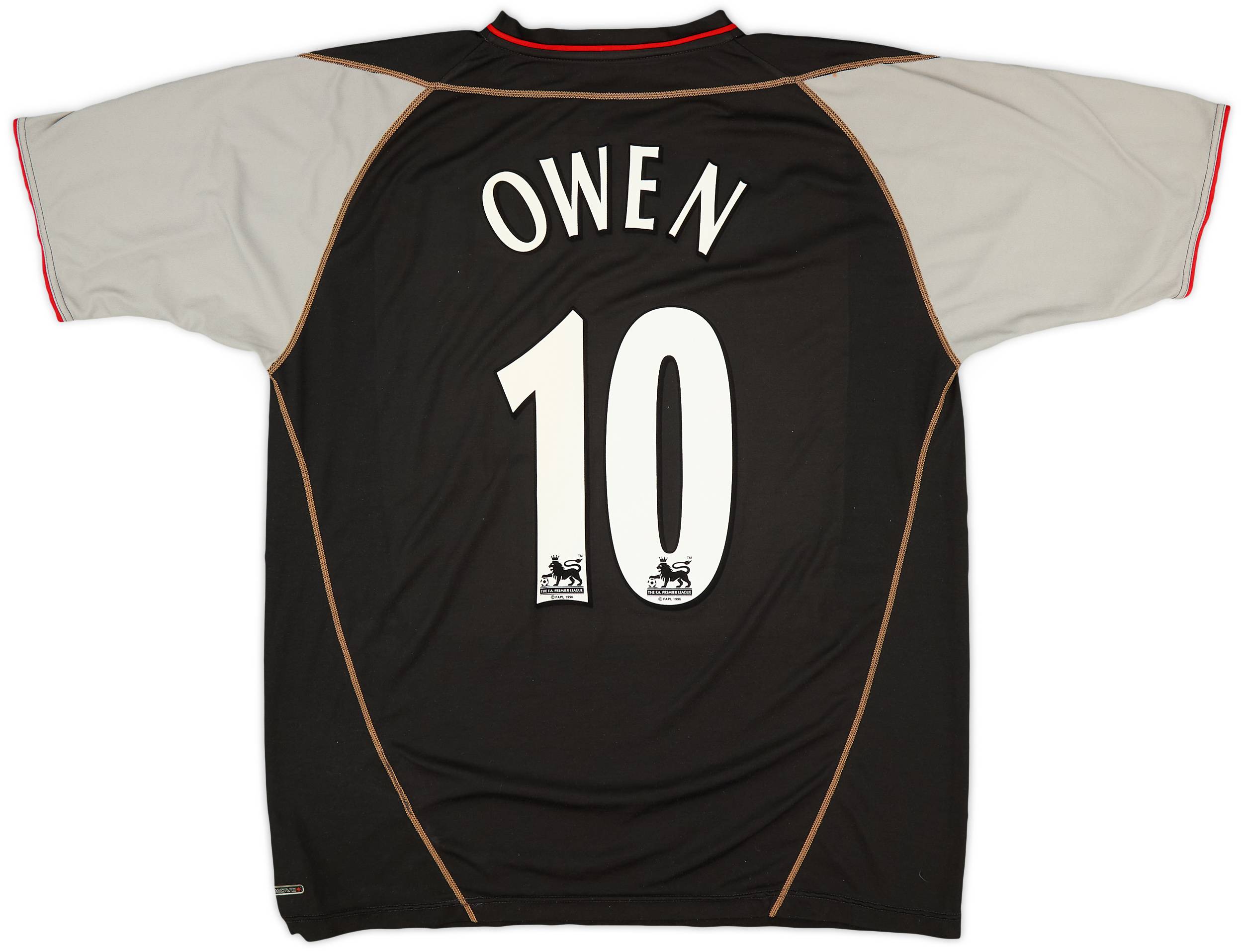 2002-04 Liverpool Away Shirt Owen #10 - 5/10 - (XL)