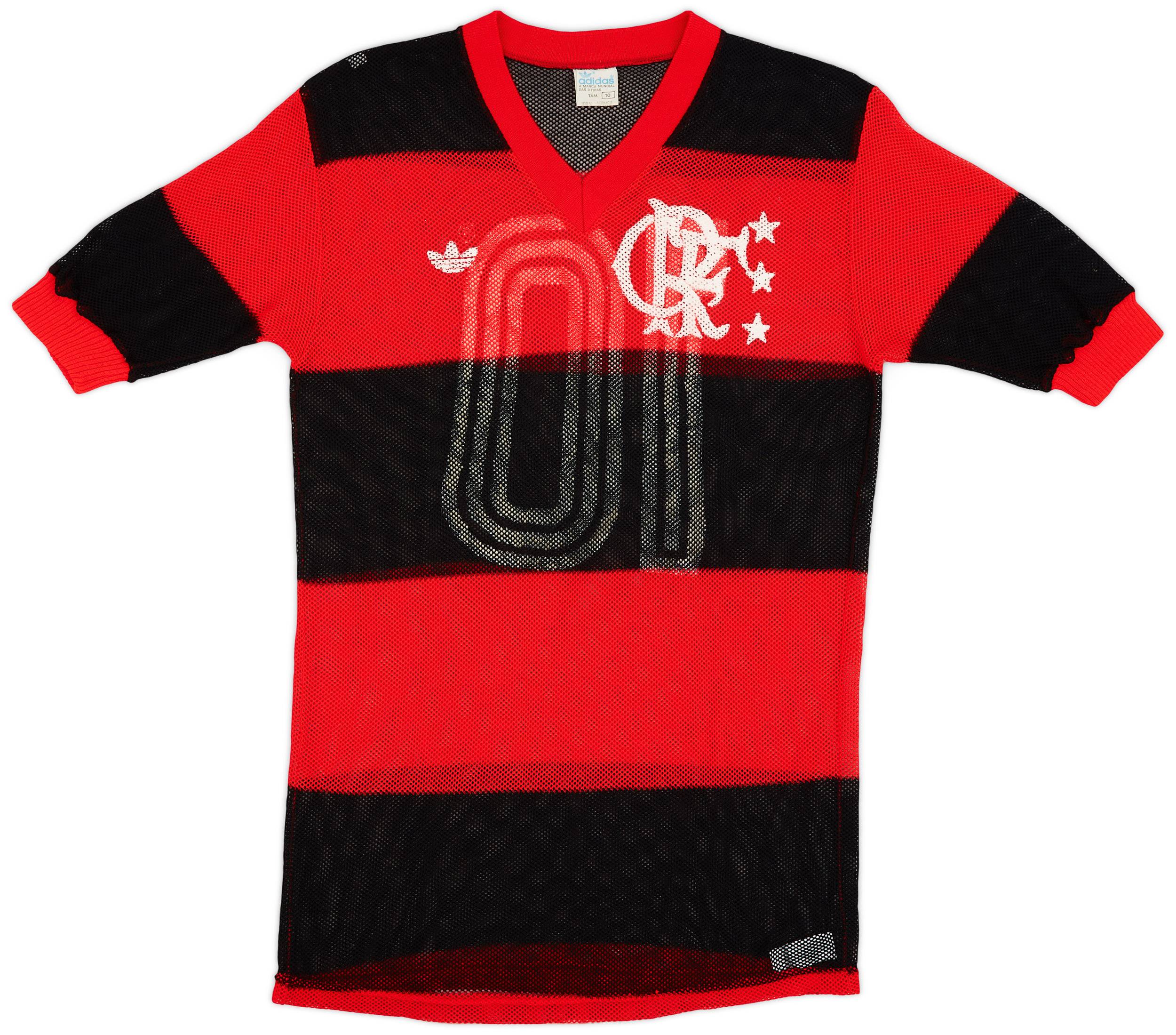 1981 Flamengo Home Shirt #10 - 8/10 - (S)