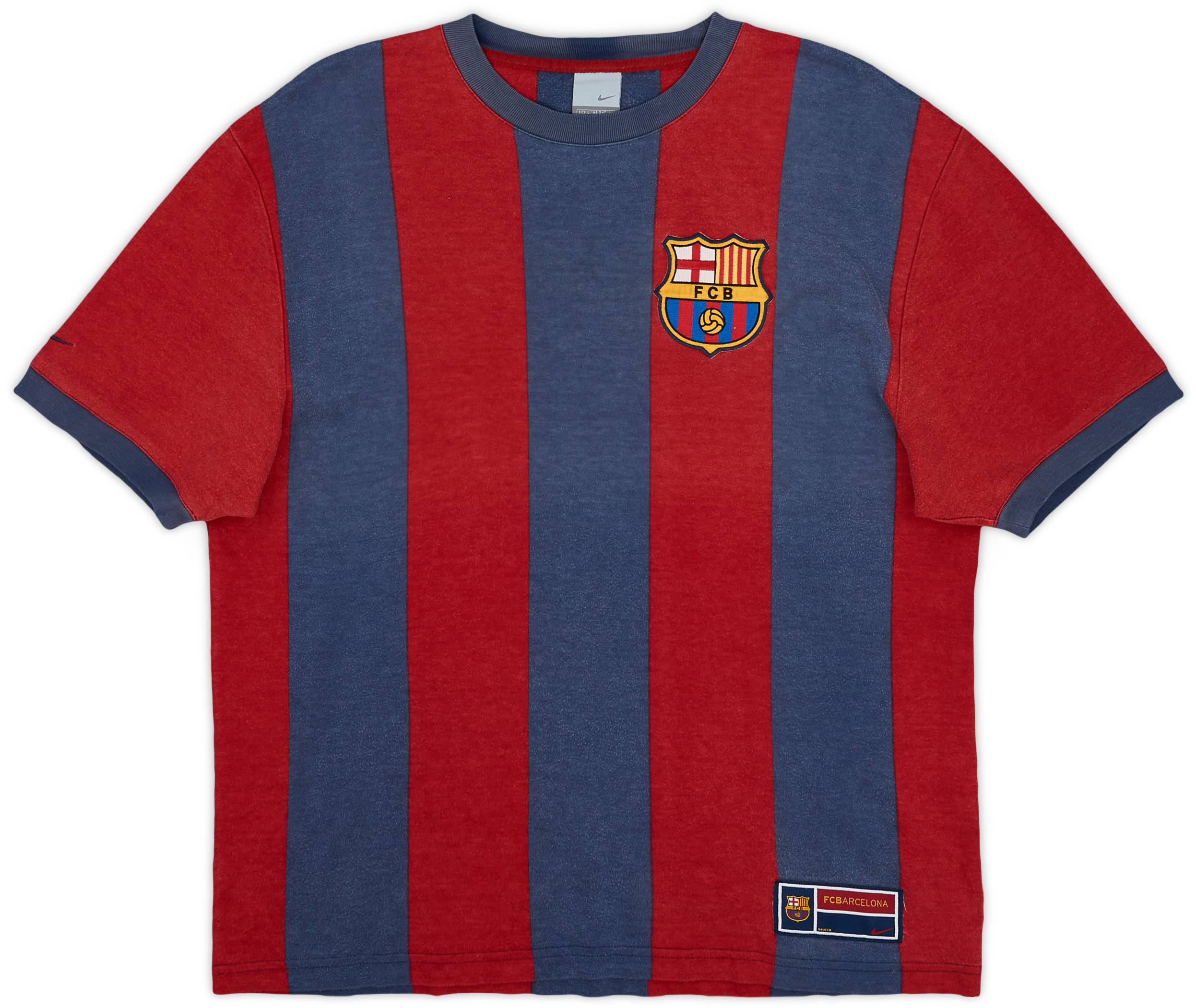 Barcelona retro shirt nike outlet