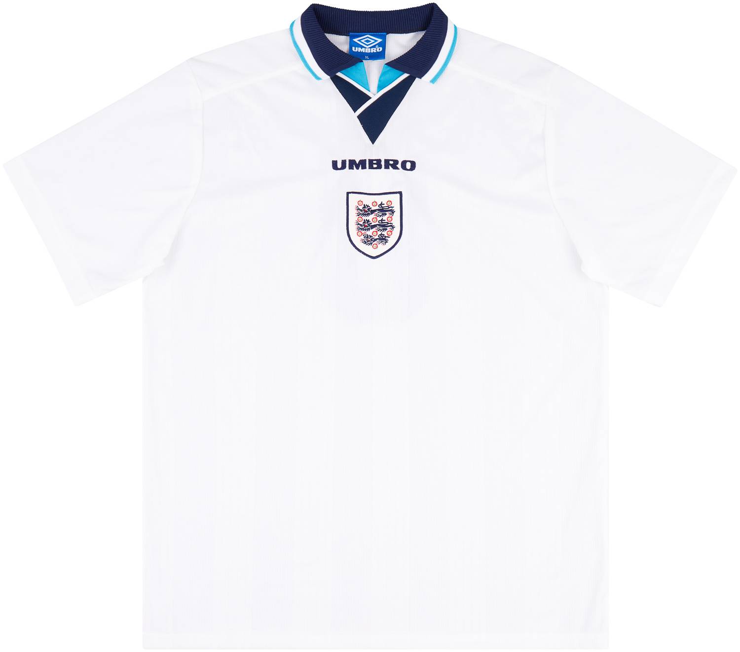 1995-97 England Match Issue Home Shirt #8