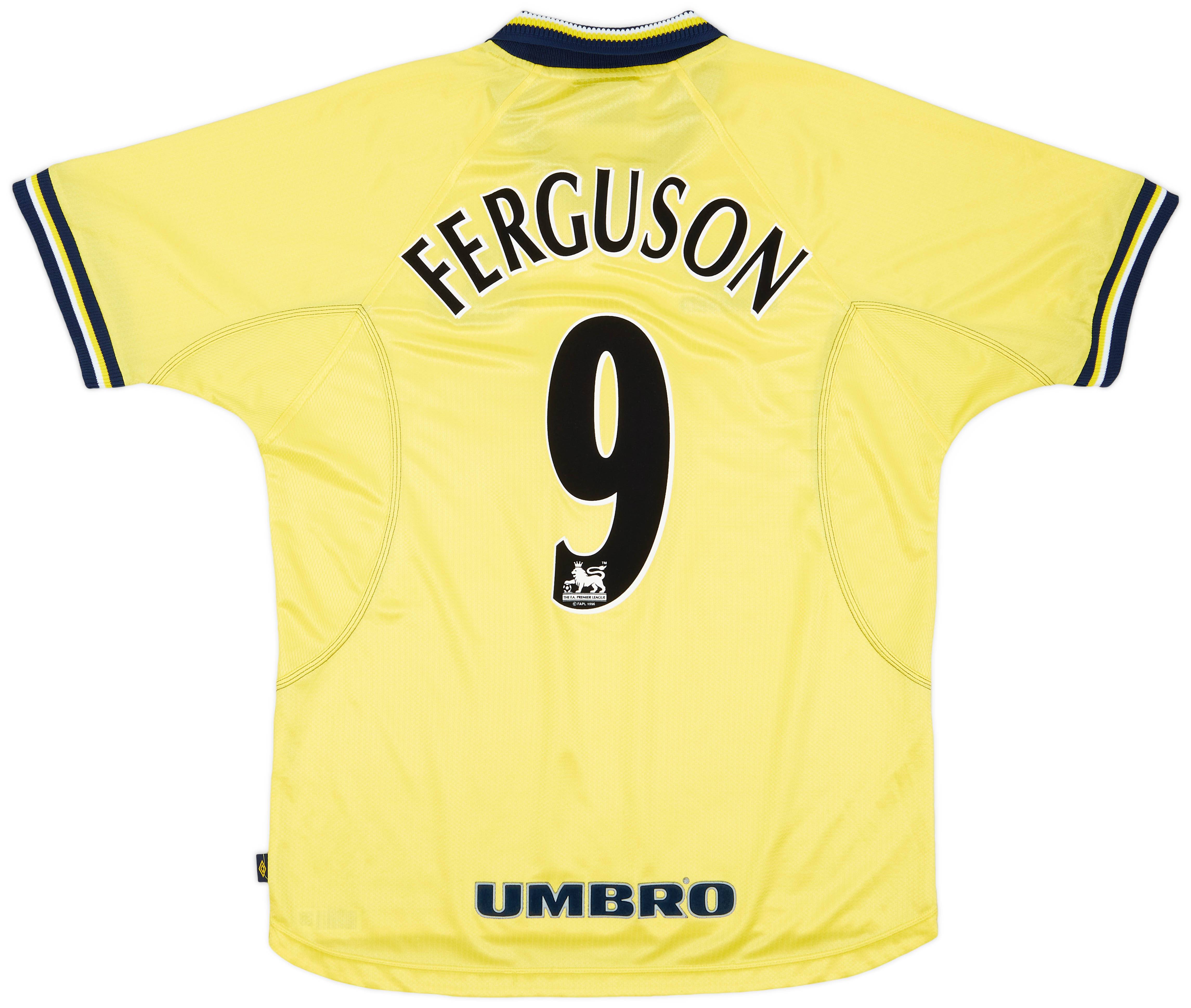 1998-99 Everton Third Shirt Ferguson #9 - 6/10 - (L)