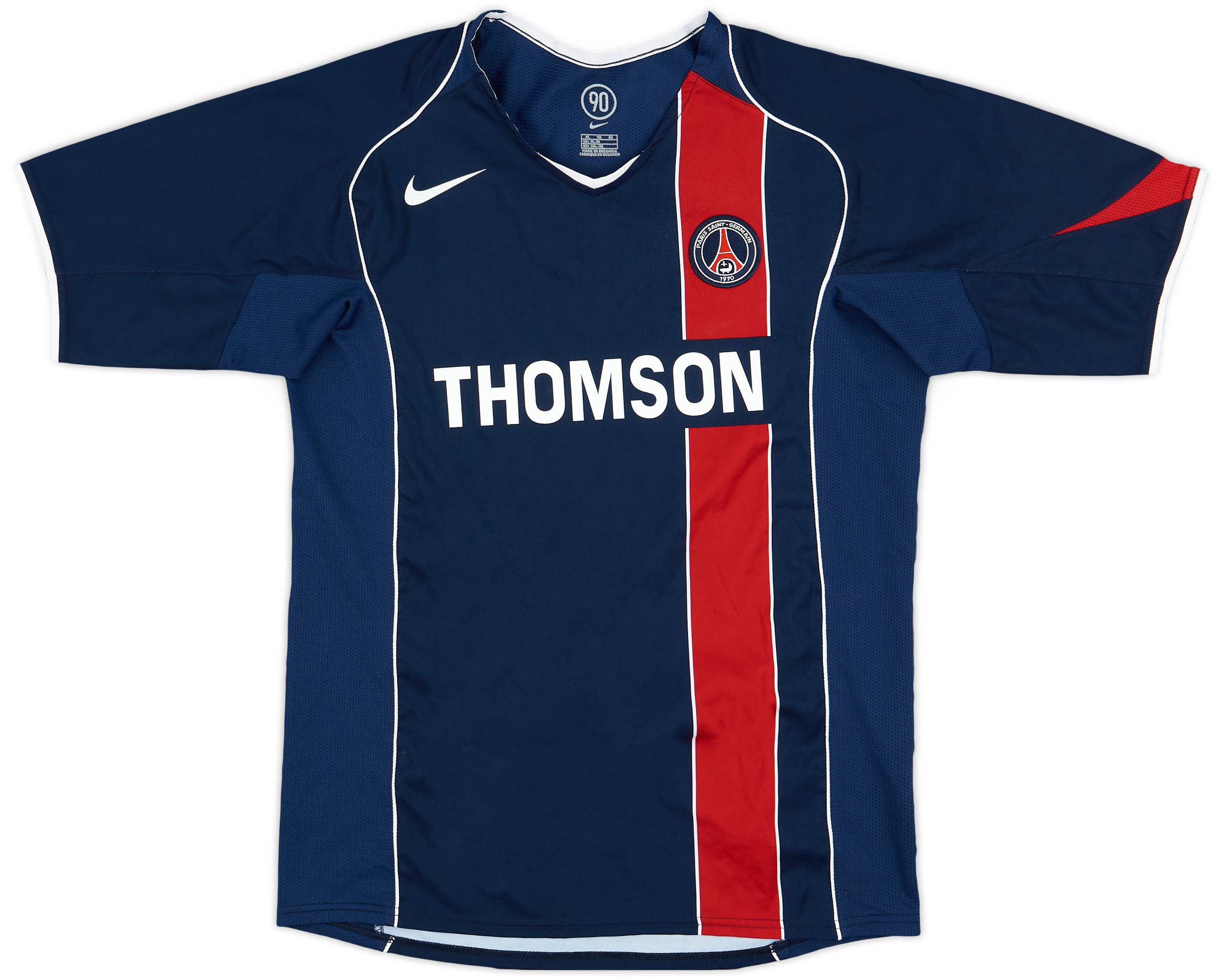 2004-05 Paris Saint-Germain Home Shirt - 8/10 - (XL.Boys)
