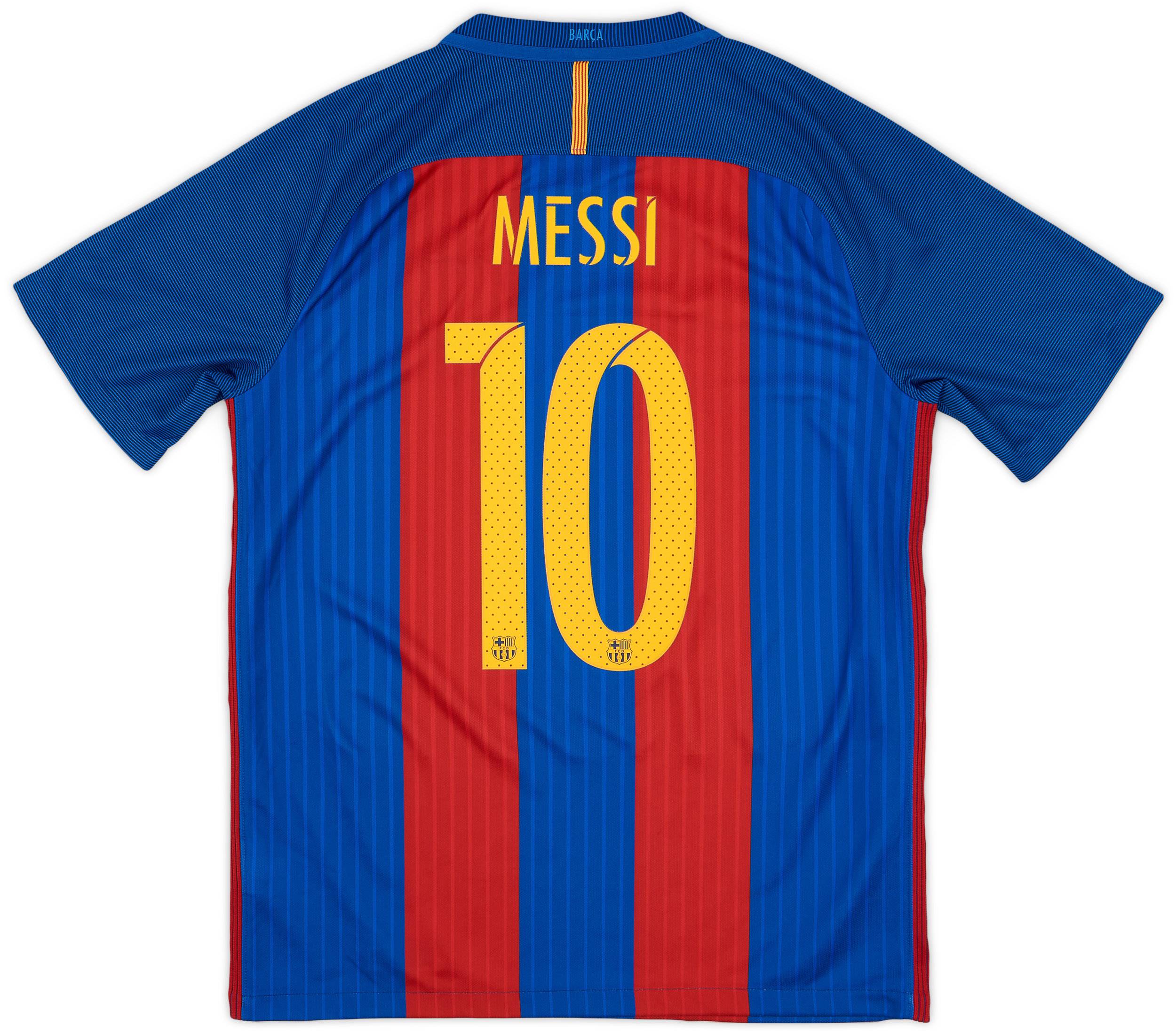 2016-17 Barcelona Home Shirt Messi #10 - 8/10 - (M)