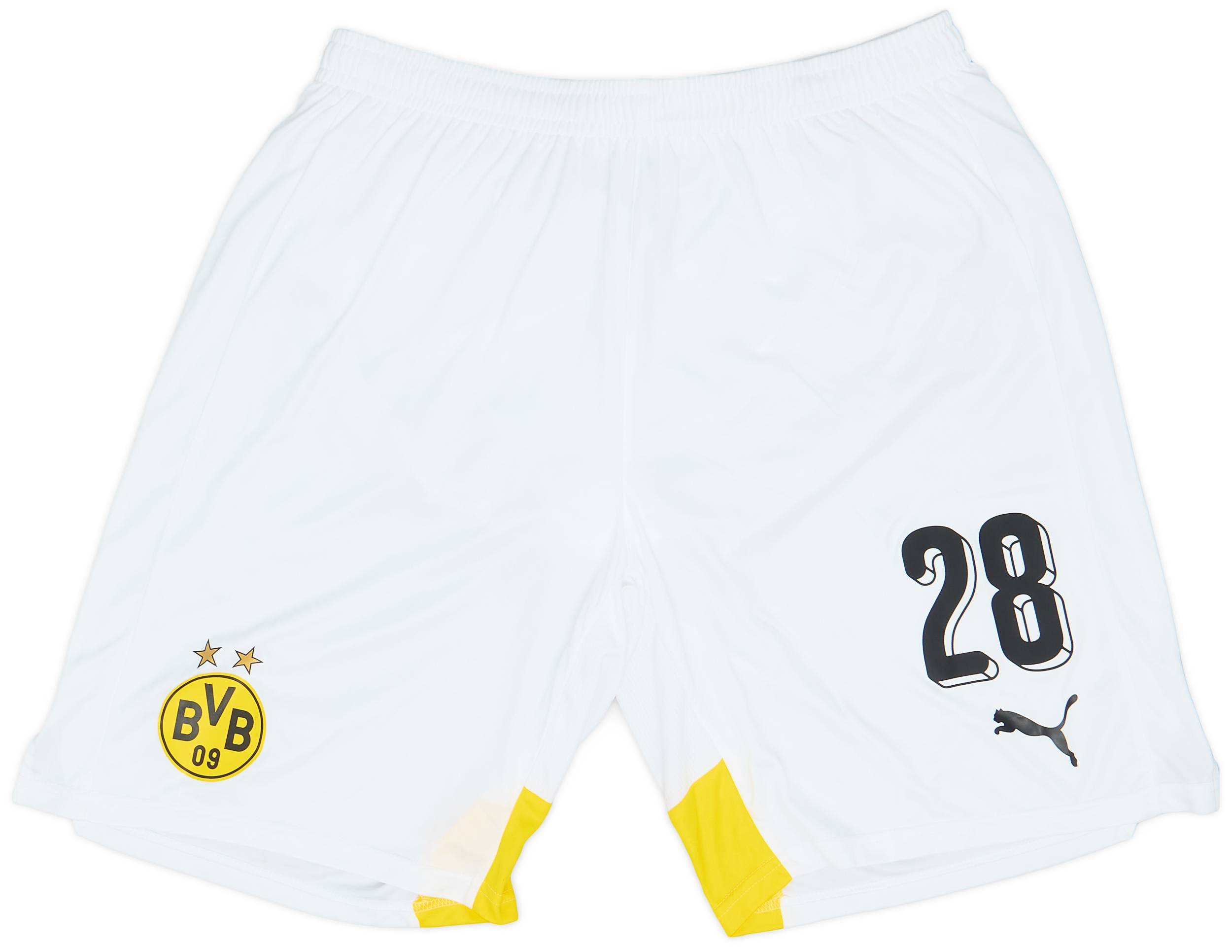 2015-16 Borussia Dortmund Player Issue Third Shorts #28 - 9/10 - (XL)
