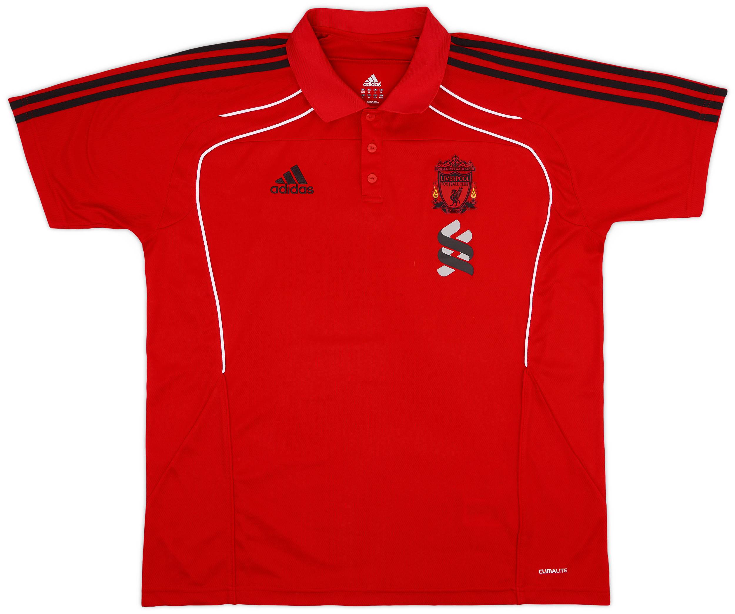2010-11 Liverpool adidas Polo Shirt - 6/10 - (XXL)