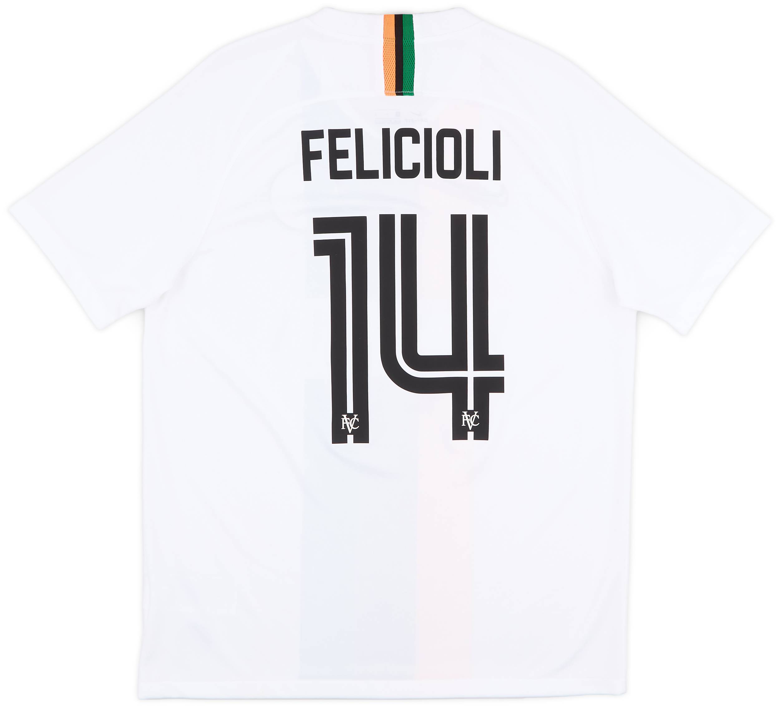 2019-20 Venezia Away Shirt Felicioli #14 - 7/10 - (L)