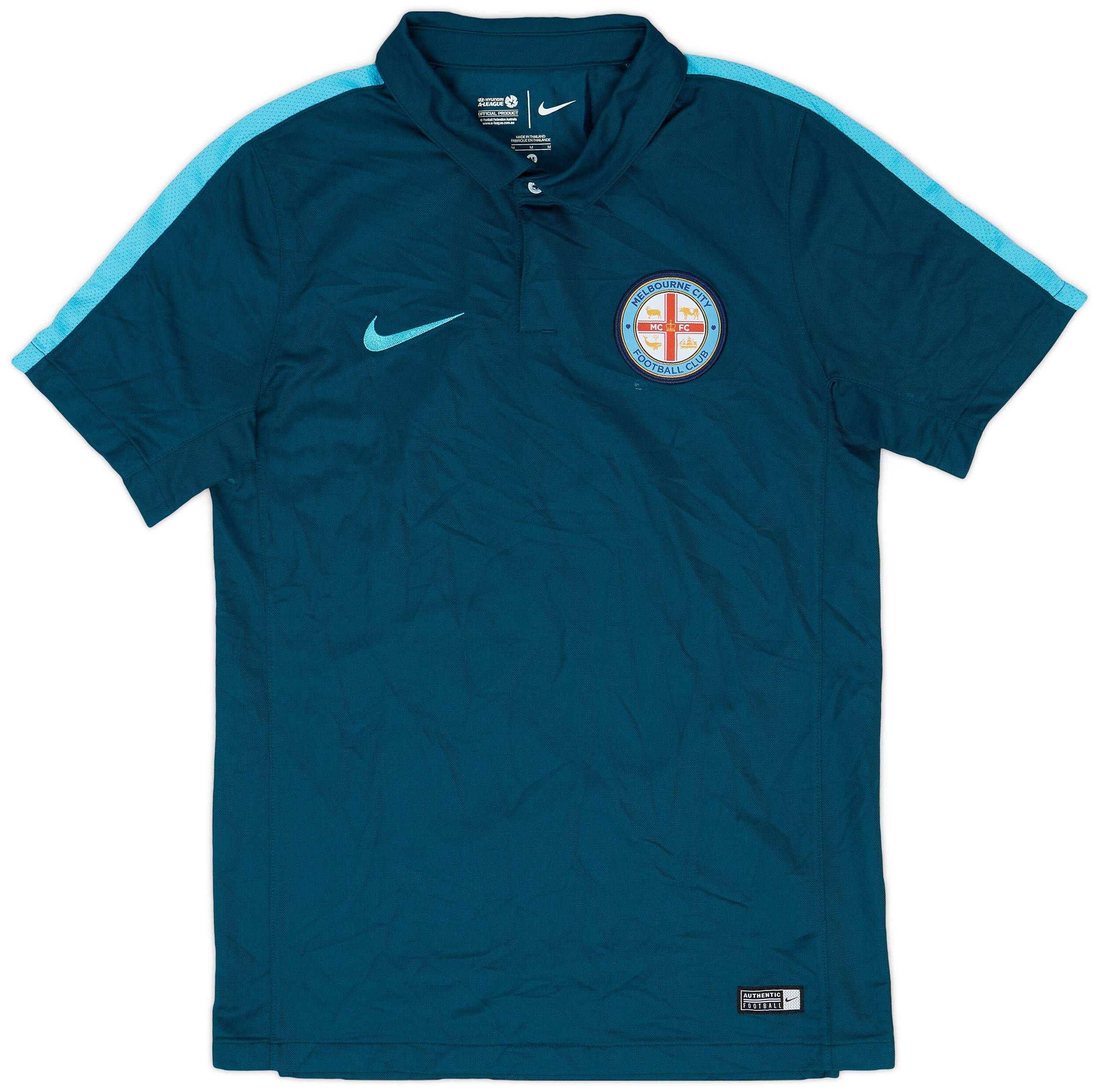 2016-17 Melbourne City Nike Polo Shirt - 8/10 - (M)