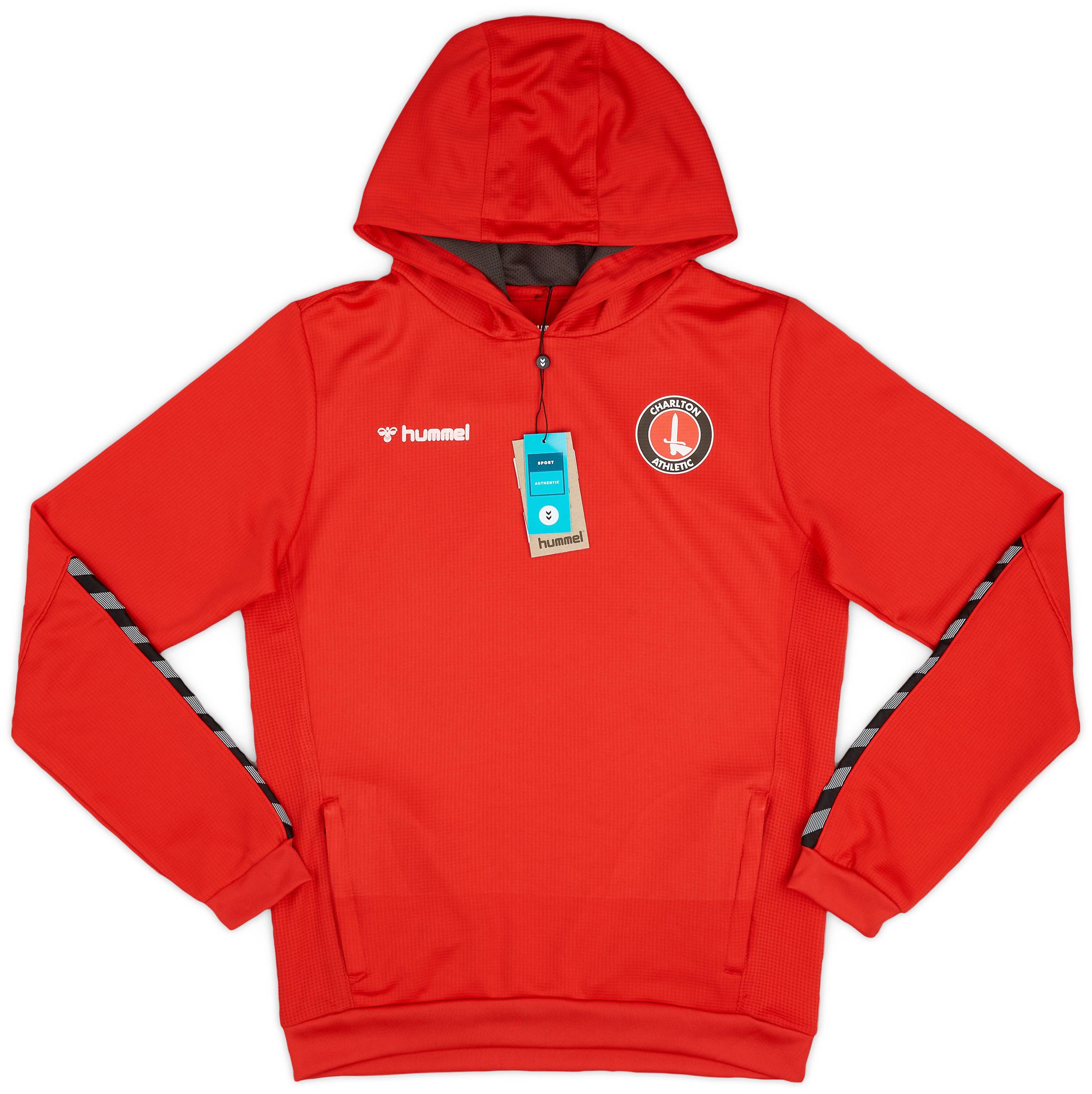 2020-21 Charlton Hummel Hooded Top - (16 Years)