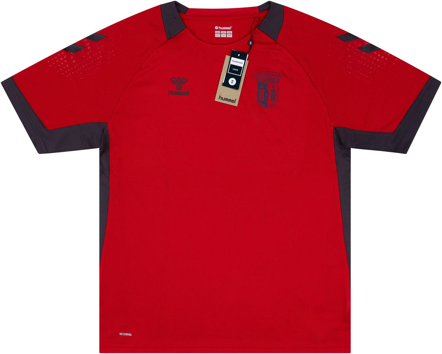 2020-21 Braga Hummel Training Shirt