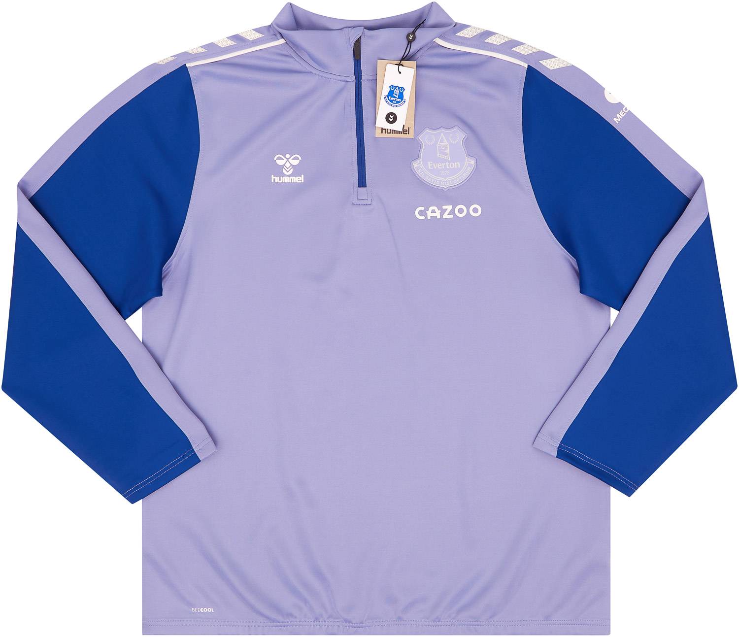 2021-22 Everton Hummel 1/4 Zip Training Top (3XL)