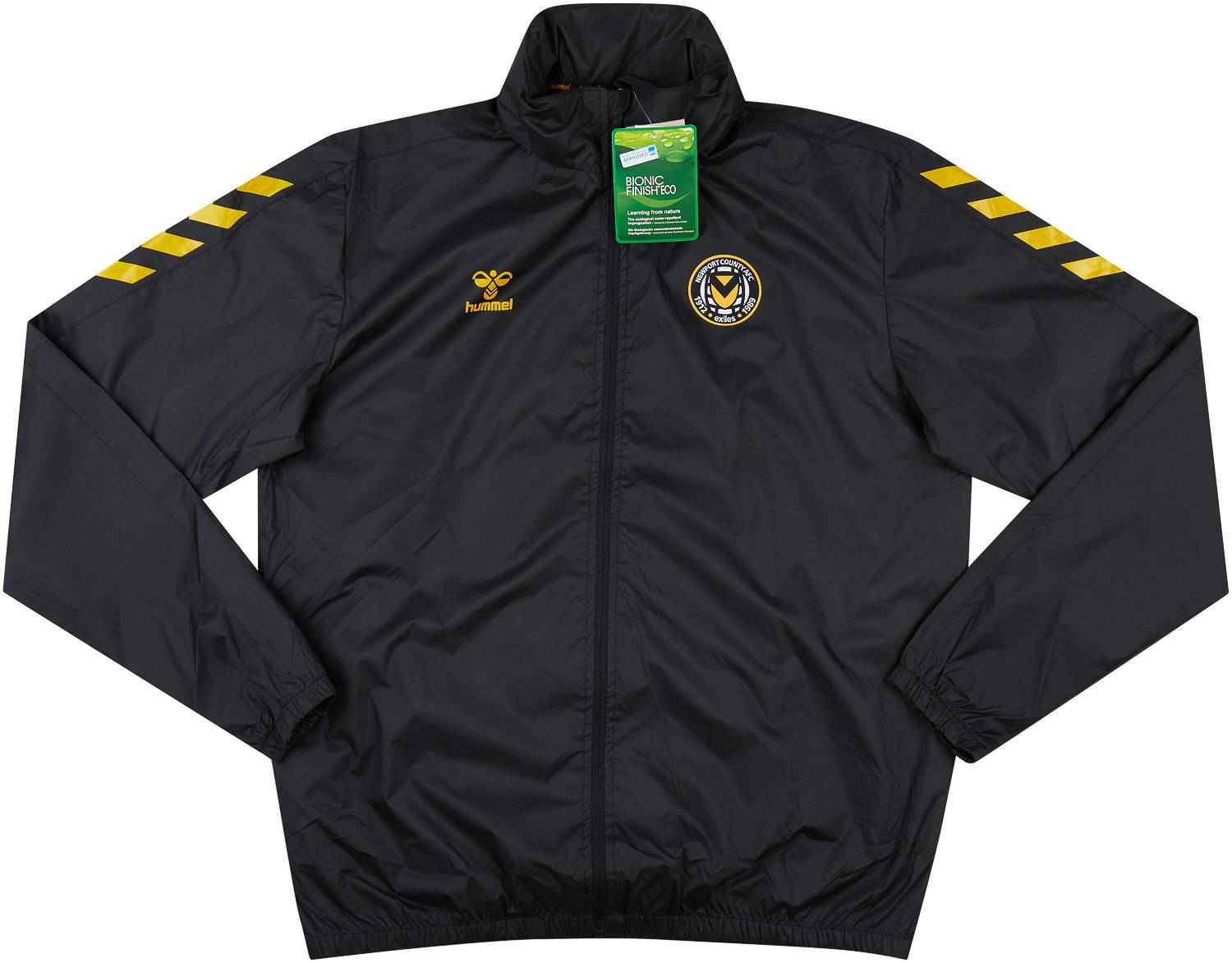 2020 21 Newport County Hummel Rain Jacket