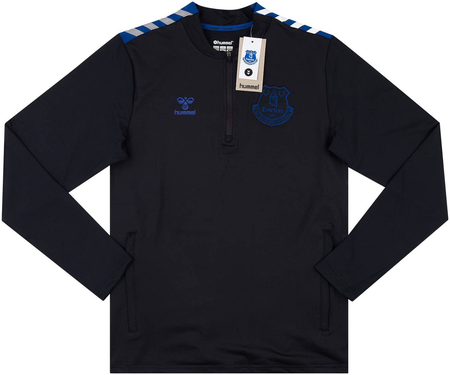 2022-23 Everton Hummel 1/4 Zip Training Top (Women's XS)