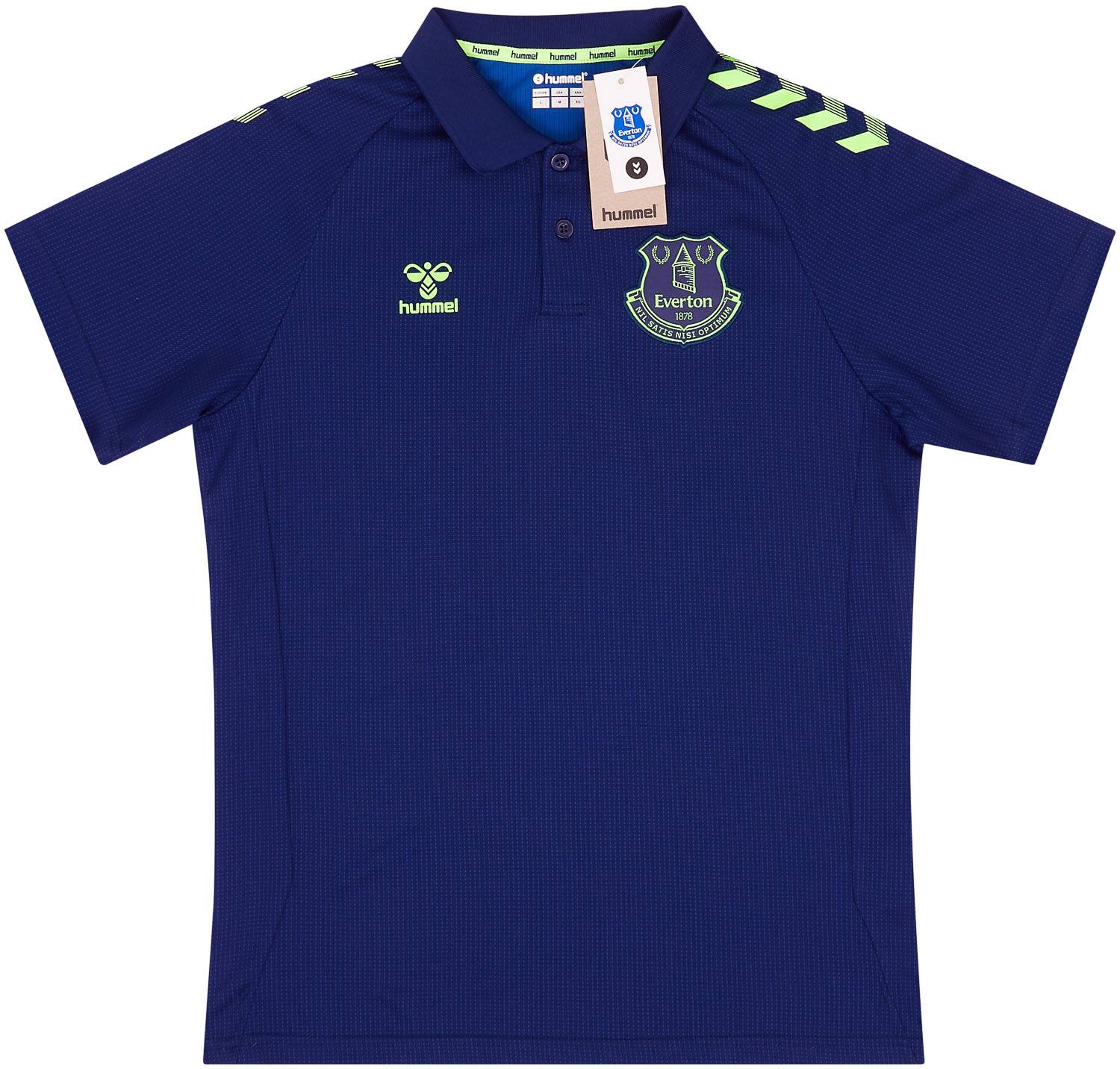 2022 23 Everton Hummel Polo T Shirt Womens