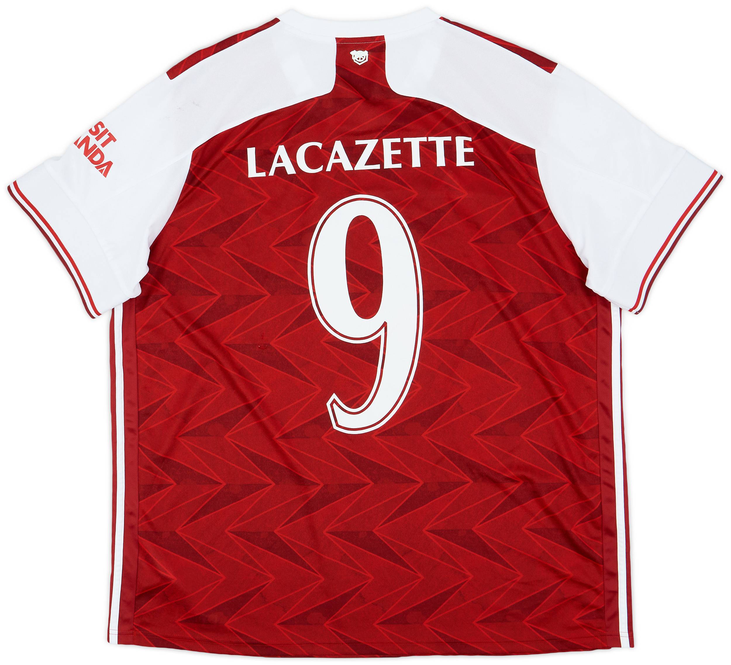 2020 21 Arsenal Home Shirt Lacazette 9 4 10 XXL