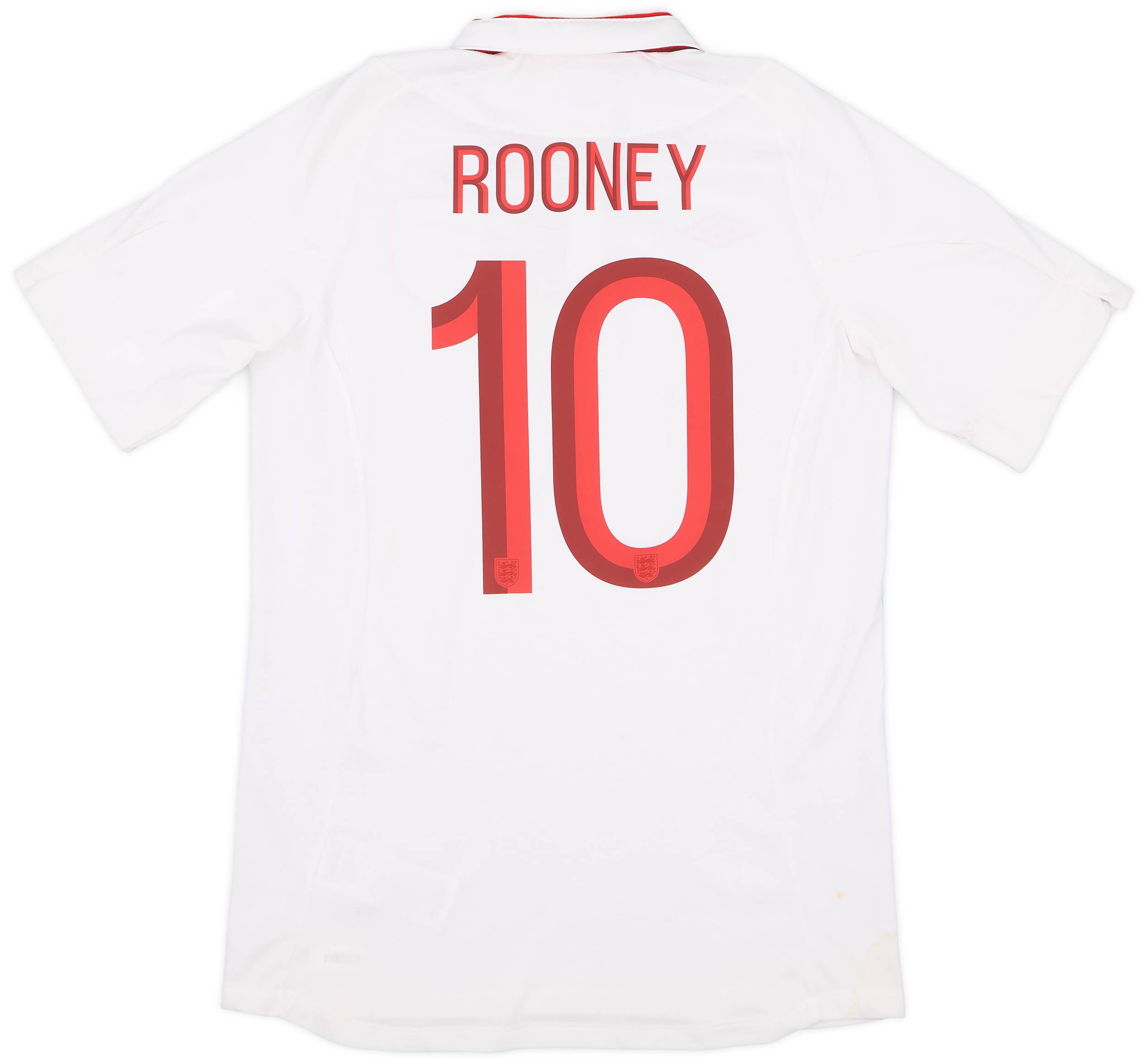 2012-13 England Home Shirt Rooney #10 (M)