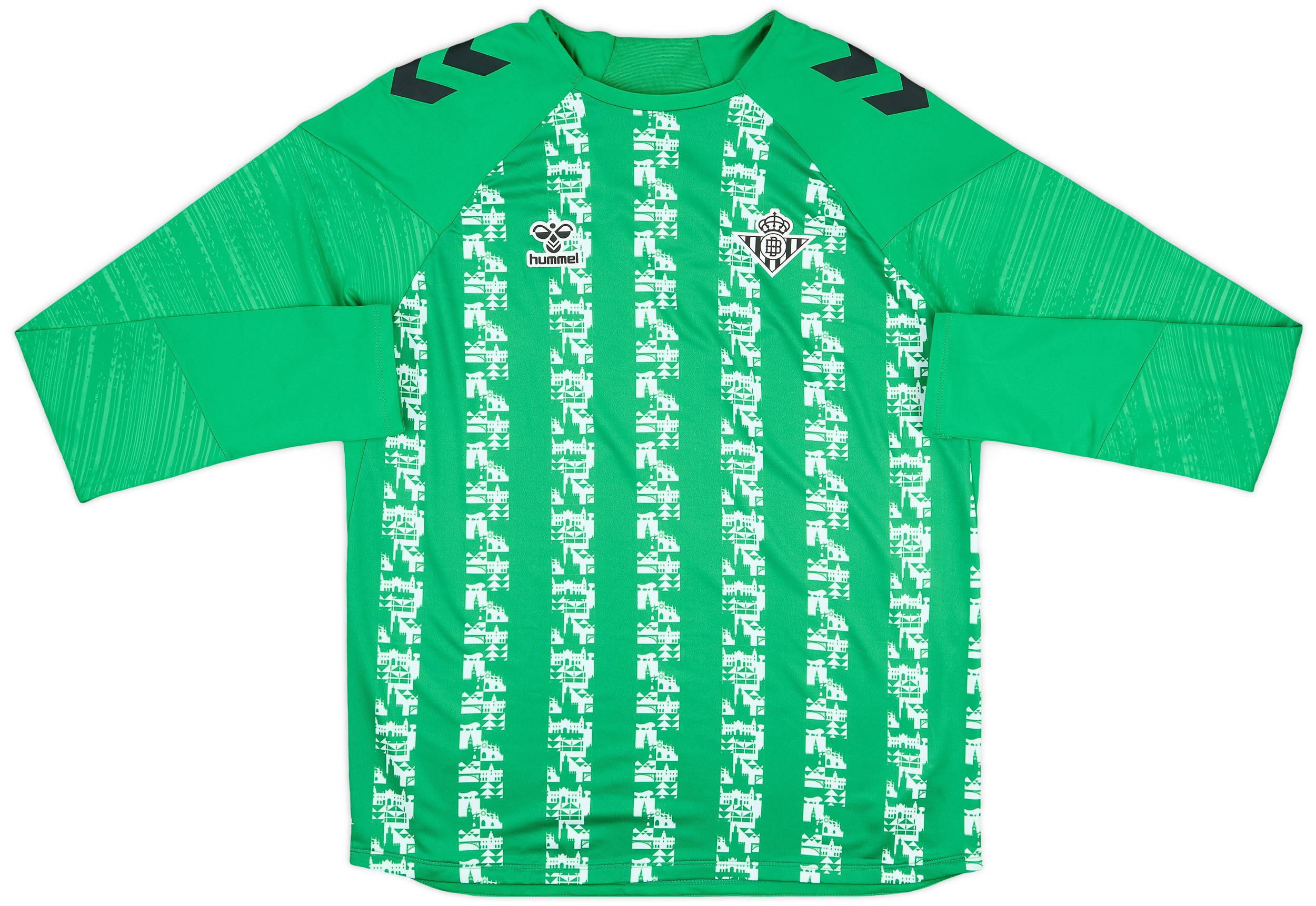 2024-25 Real Betis Hummel Pre-Match Sweat Top