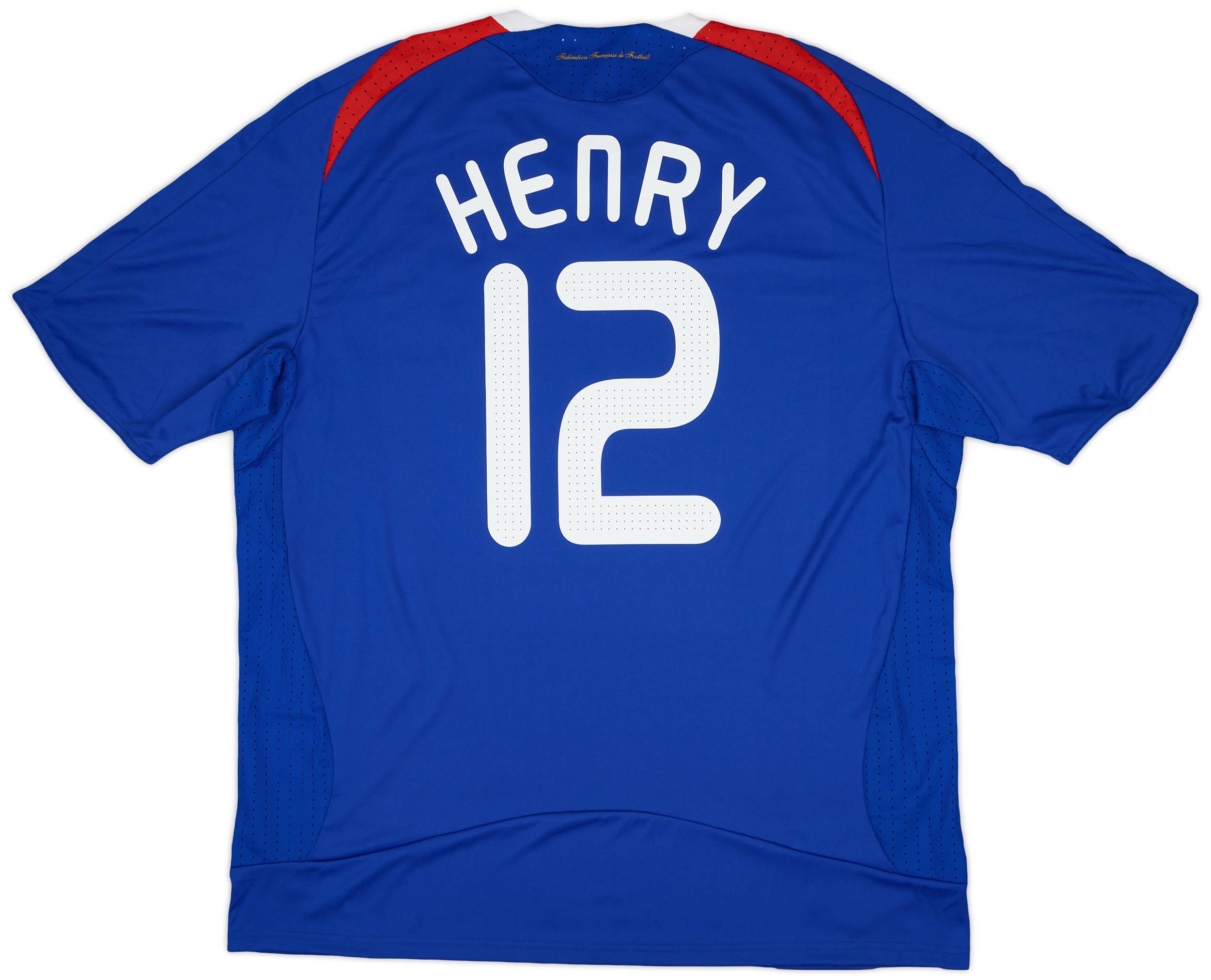 2007-08 France Home Shirt Henry #12 (XXL)