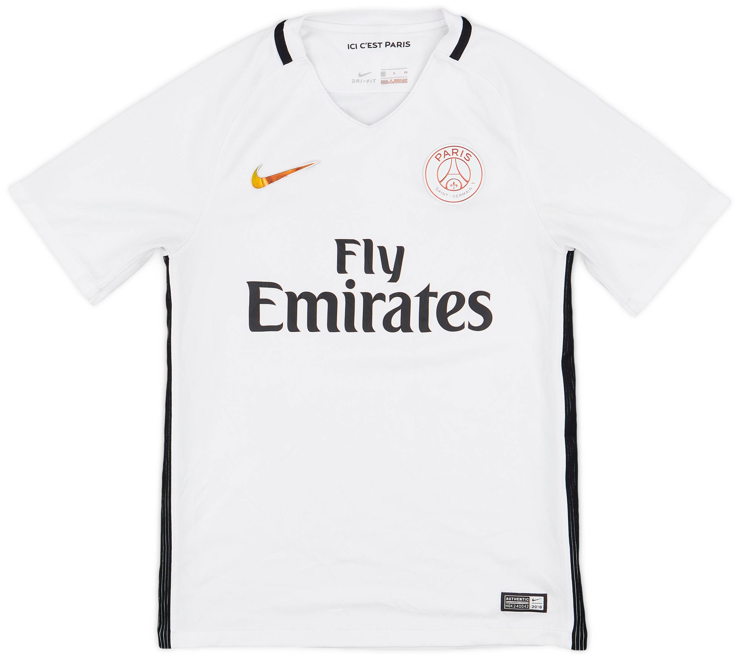 2016-17 Paris Saint-Germain Third Shirt - 7/10 - (S)