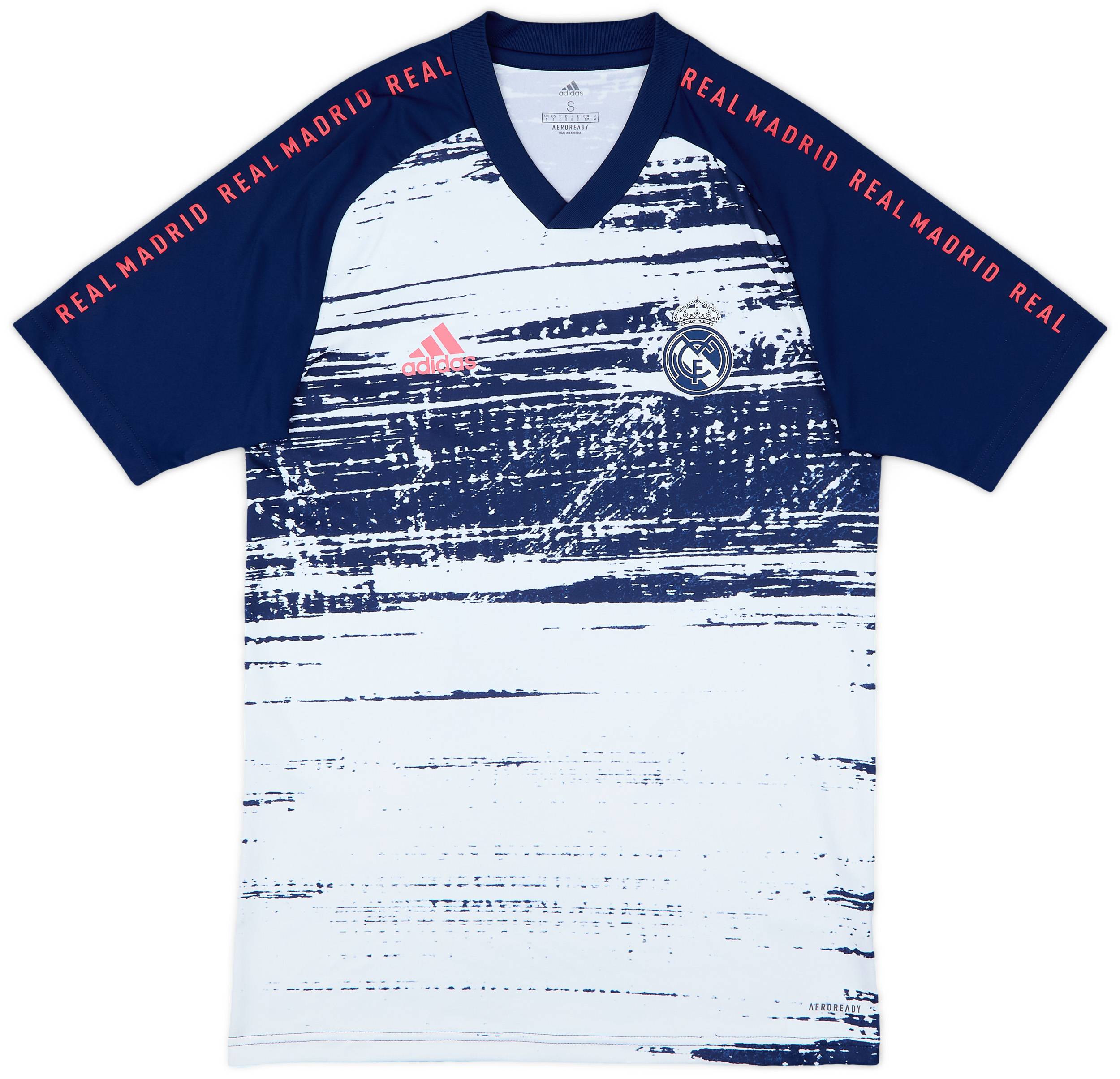 2020-21 Real Madrid adidas Training Shirt - 5/10 - (S)