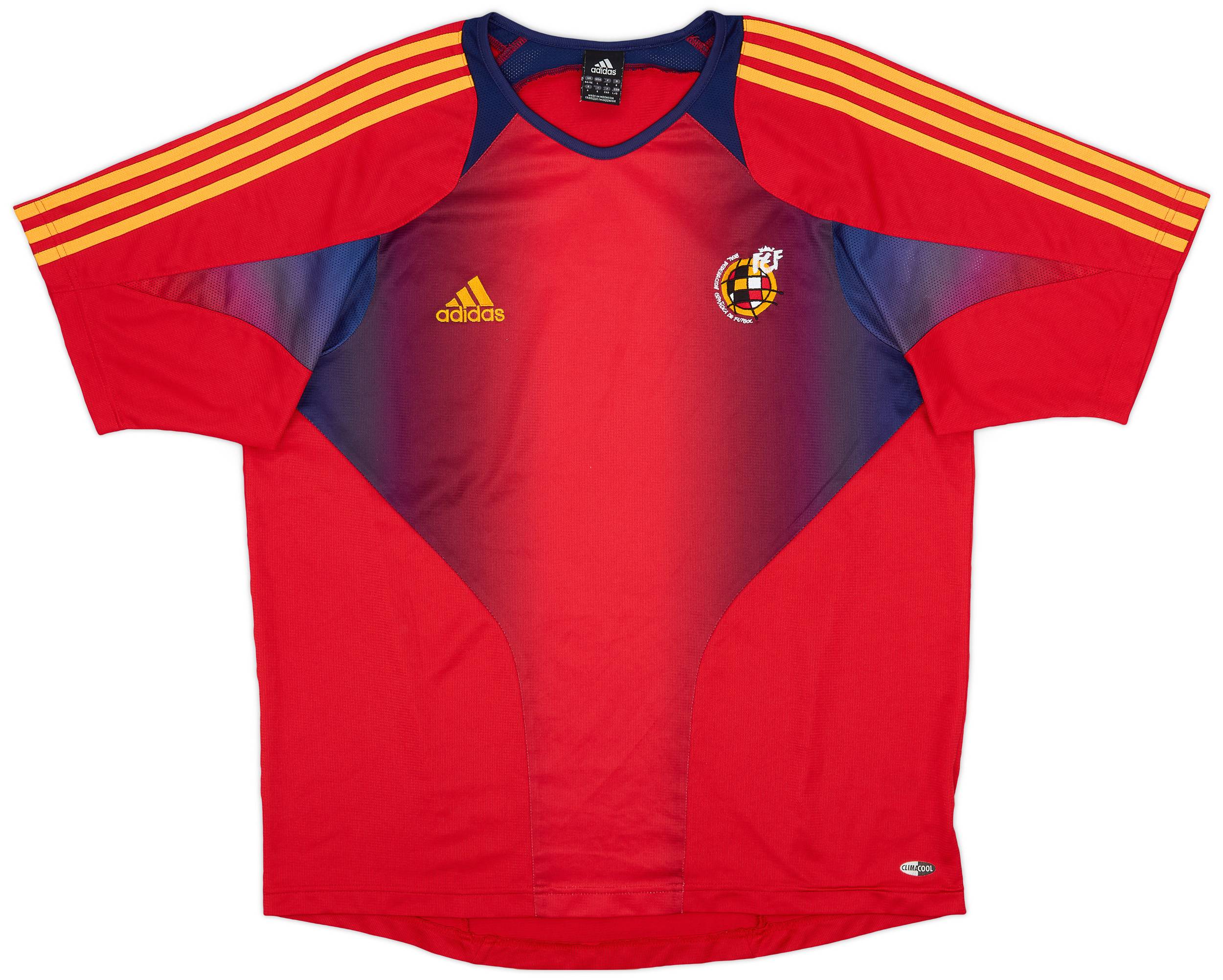 2003-04 Spain adidas Training Shirt - 9/10 - (L)