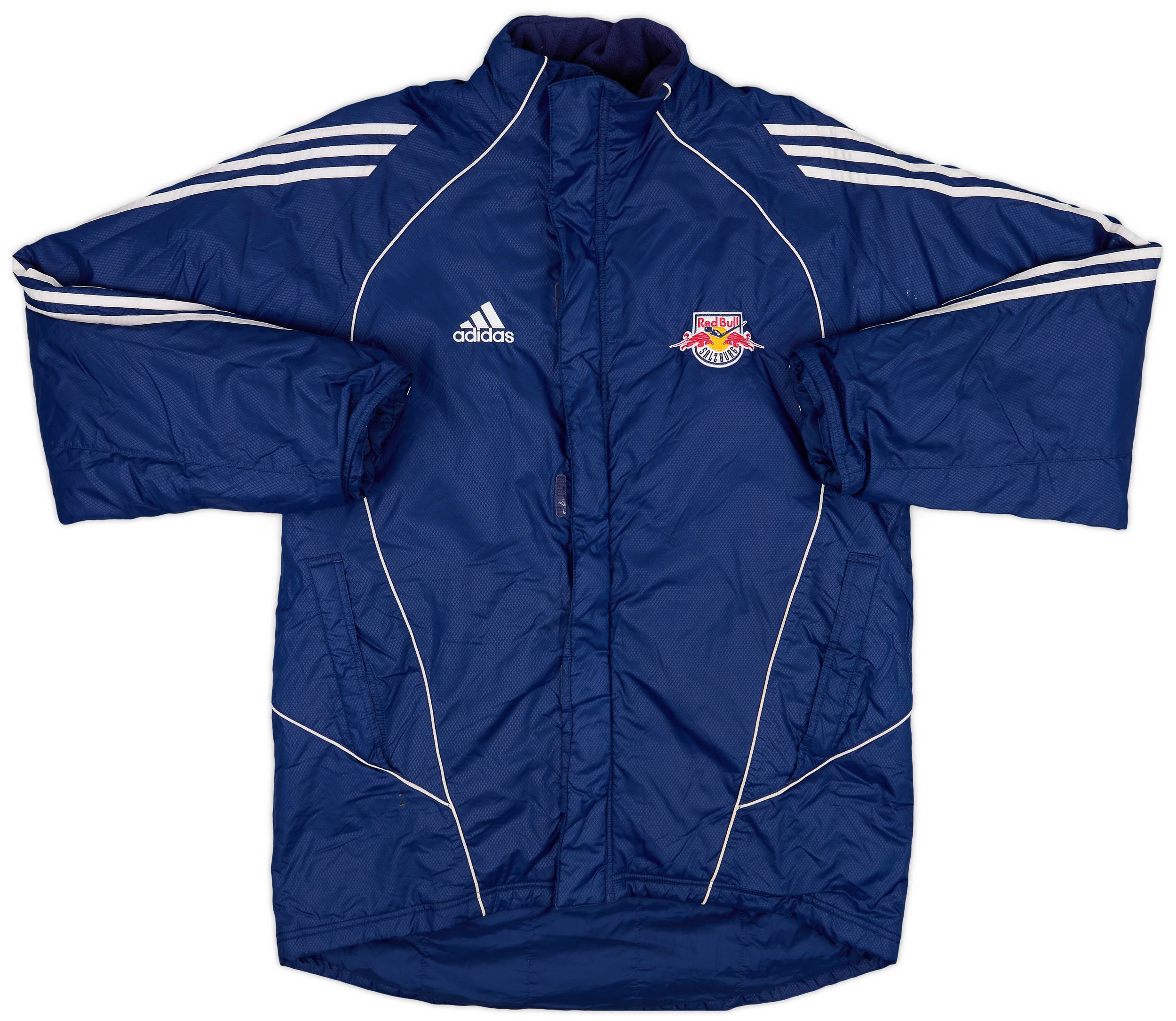 【超美品！adidas × Red Bull Salzburg】トラックトップ 2005-06 Red Bull Salzburg adidas Padded Bench Coat - 8/10 - (M)