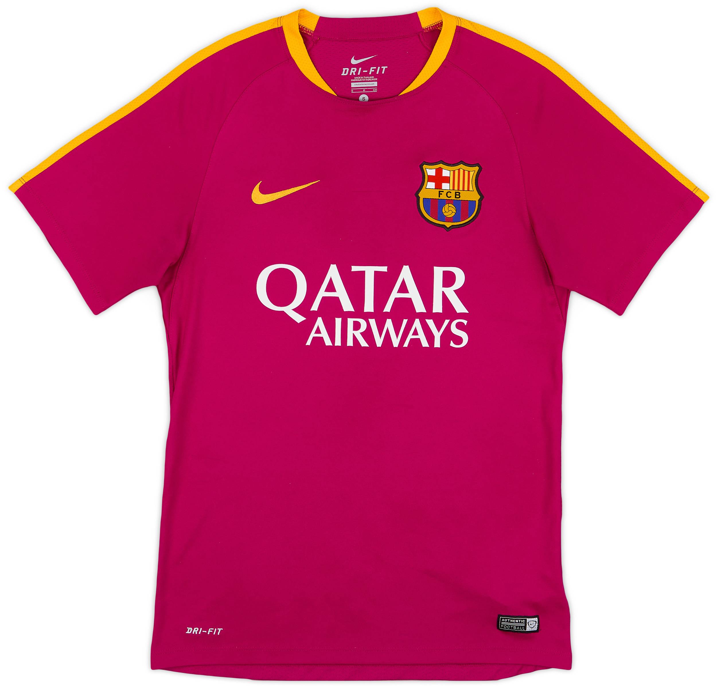 2016-17 Barcelona Nike Training Shirt - 9/10 - (S)
