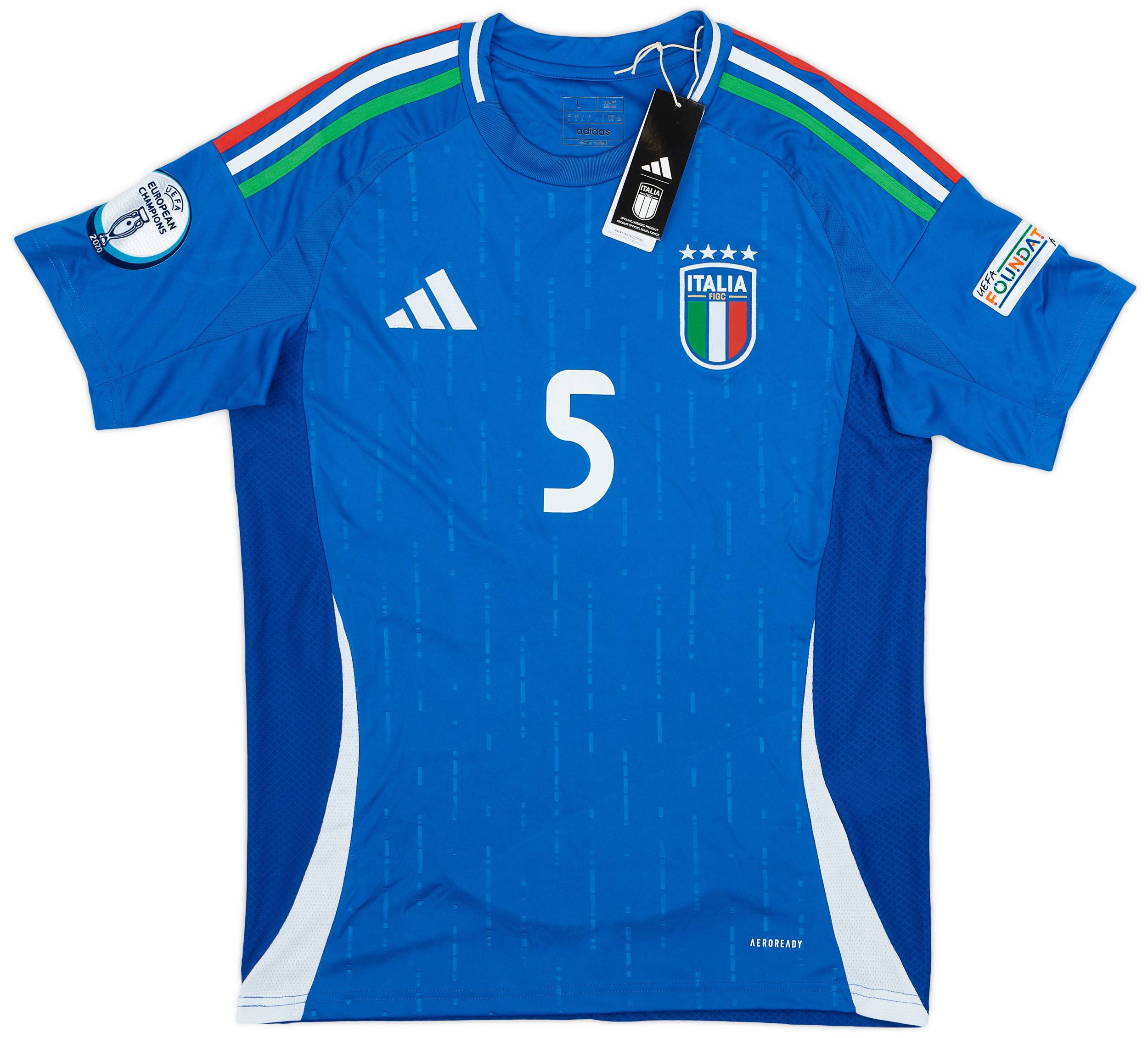 2024-2025秋冬 Italy(イタリア) PAOLO FIUMI コラボ Italy 2024 Jackets by Italian Football TV Released - Footy