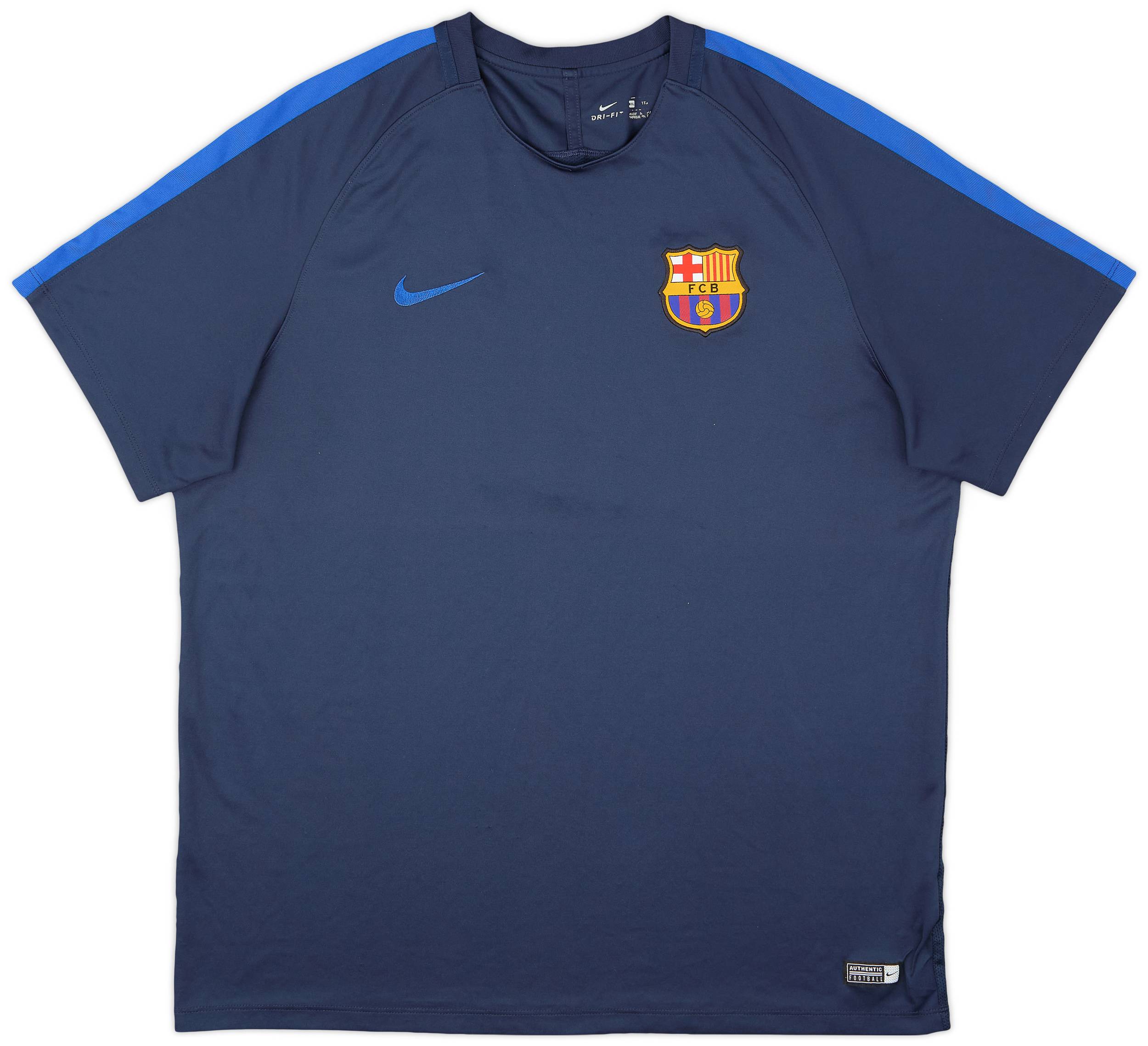 2016-17 Barcelona Nike Training Shirt - 8/10 - (XXL)