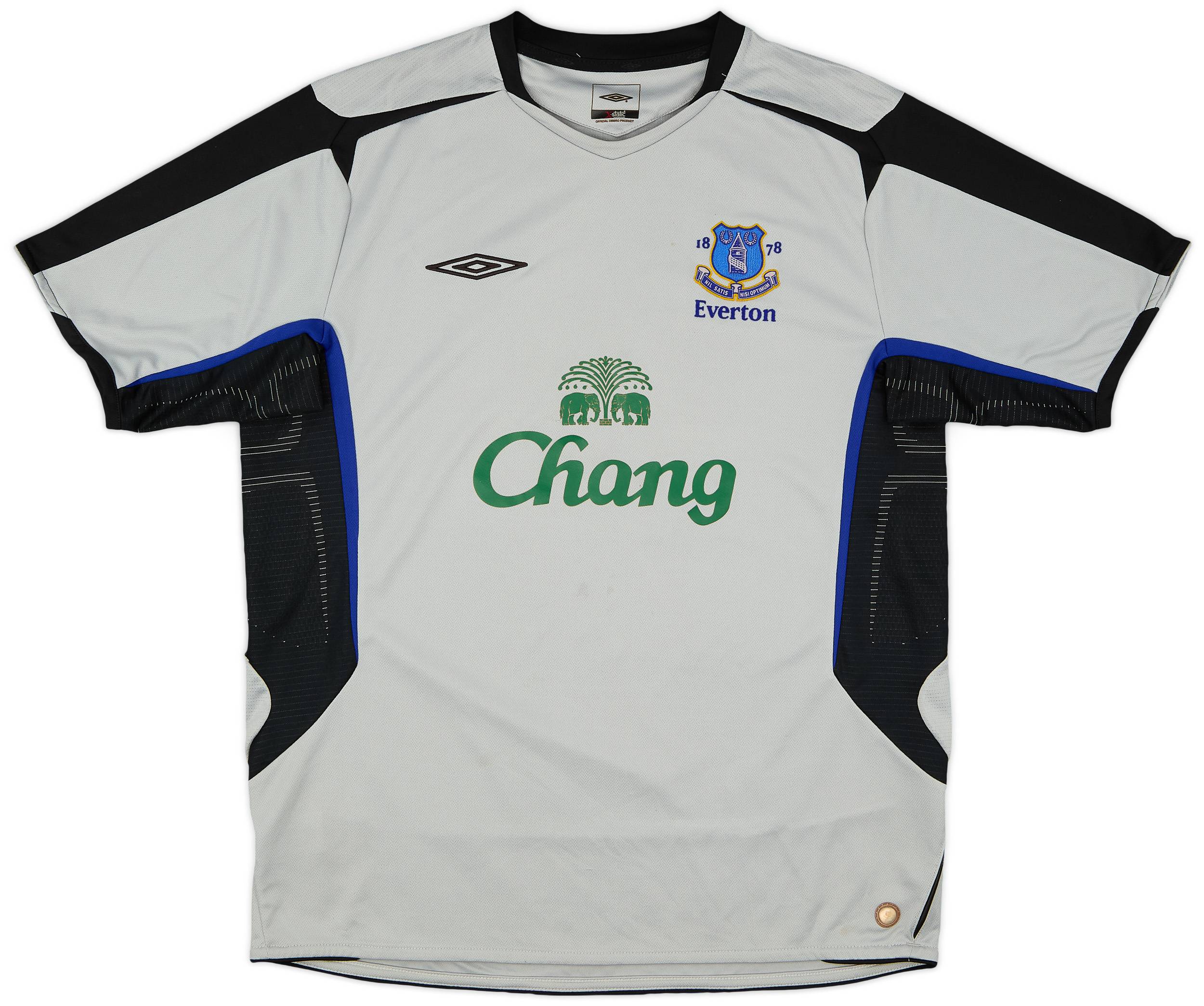 2005-06 Everton Away Shirt - 7/10 - (L)