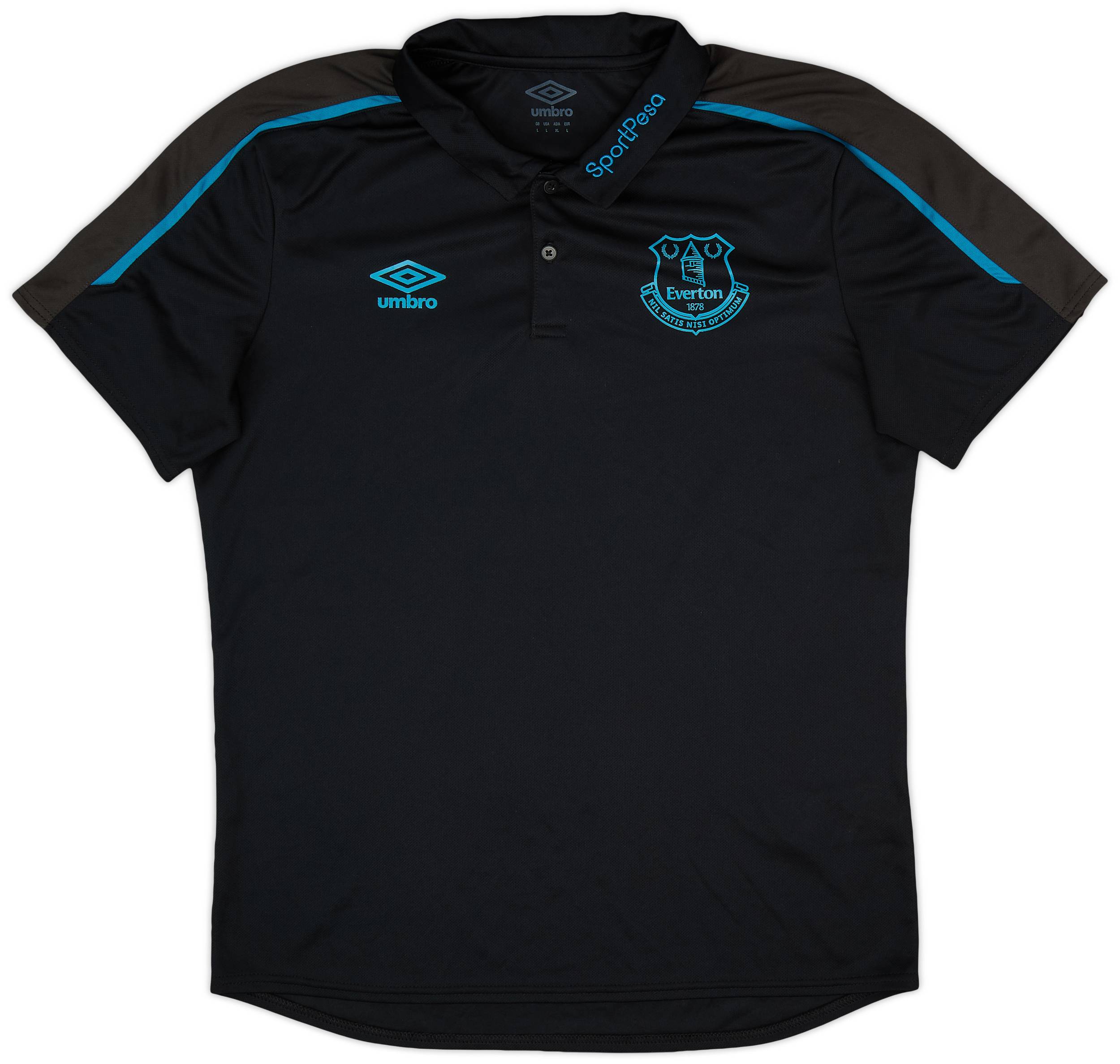 2017-18 Everton Umbro Polo Shirt - 7/10 - (L)