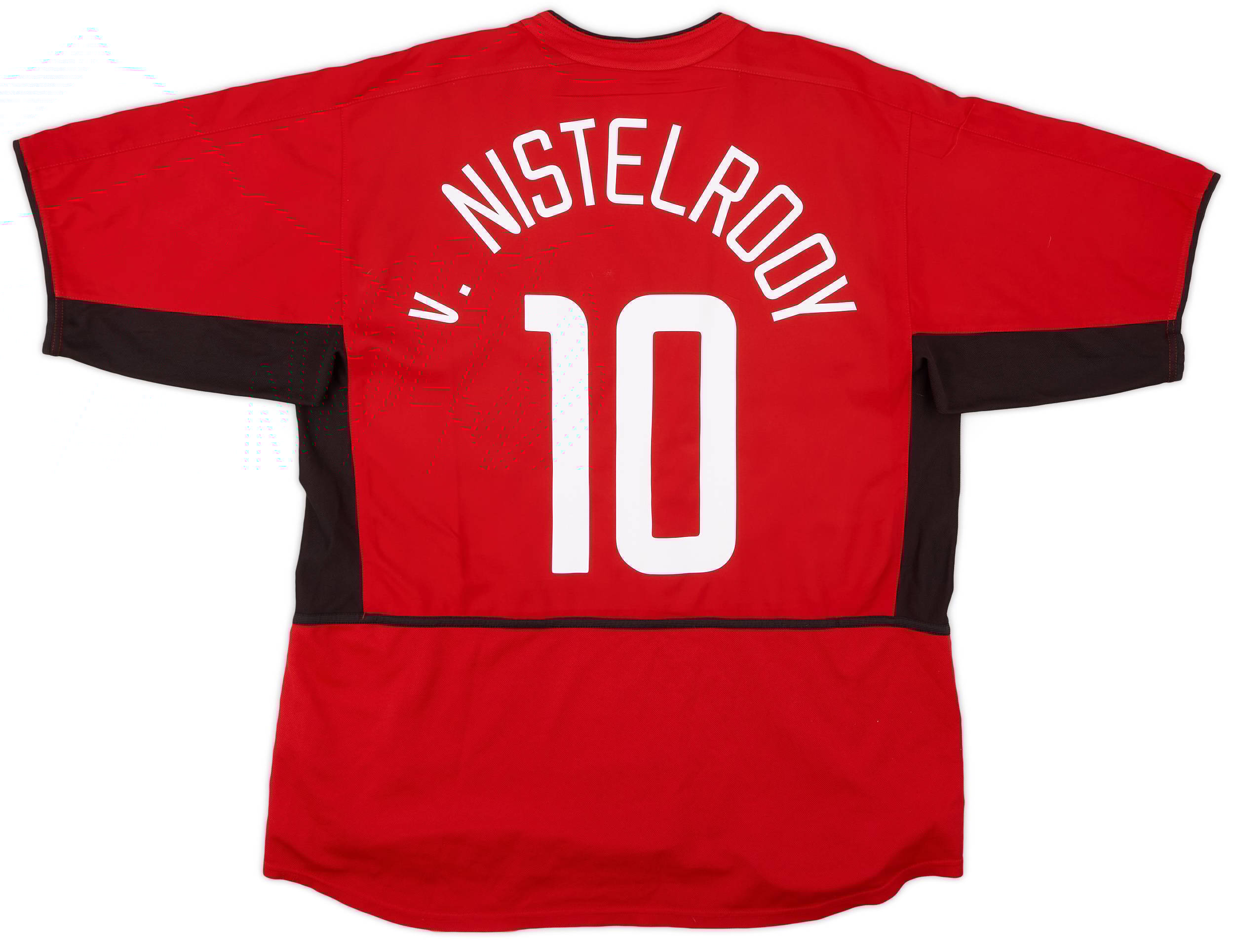 2002-04 Manchester United Home Shirt v.Nistelrooy #10 - 7/10 - (XXL)